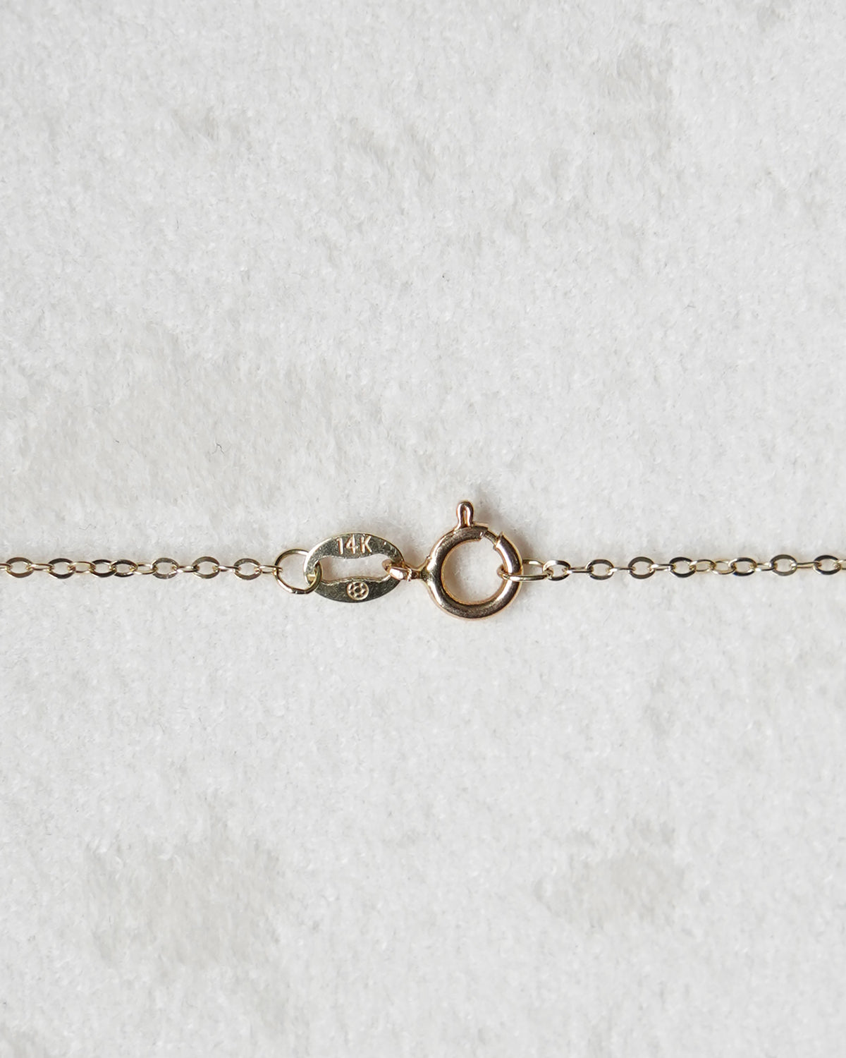 14K Gold Slim Oval Chain Necklace (GDN26029-2)