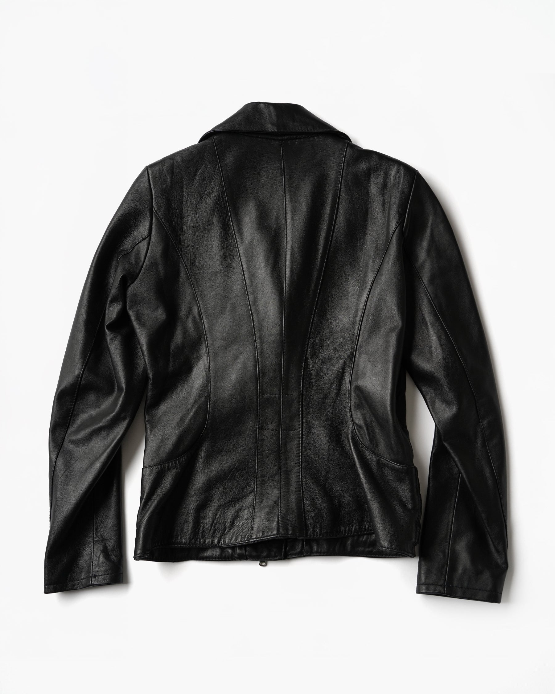 1980~90's Leather Short Jacket