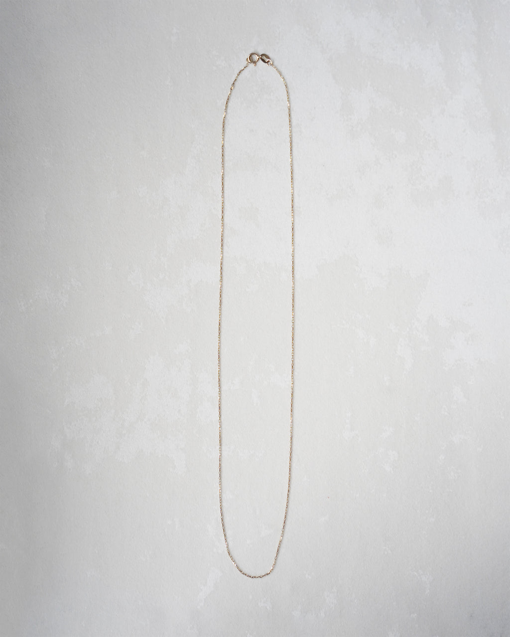 14K Gold Slim Oval Chain Necklace (GDN26029-3)