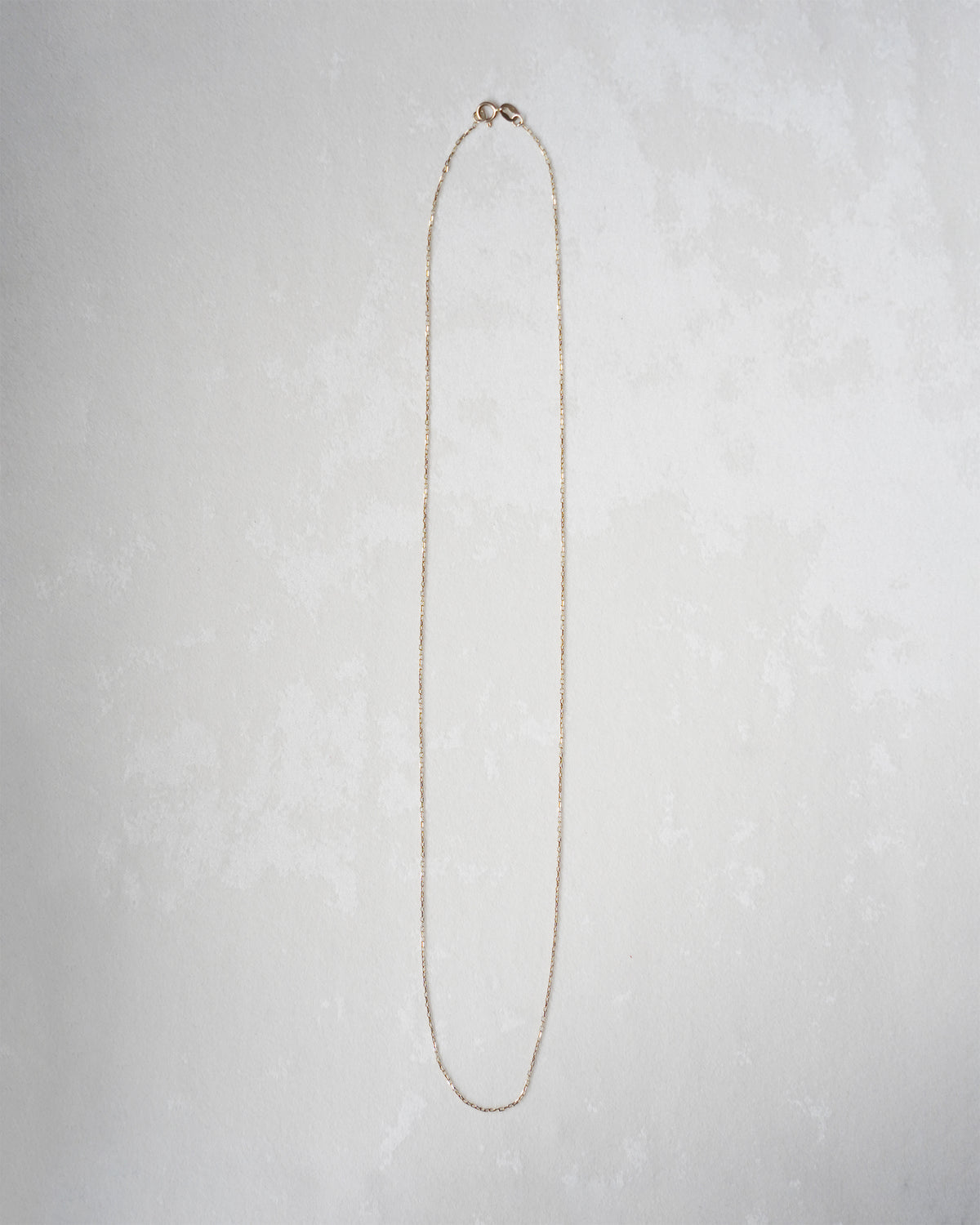 14K Gold Slim Oval Chain Necklace (GDN26029-3)