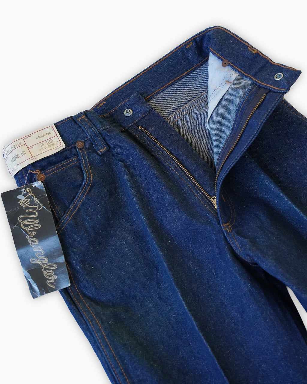 Wrangler High Rise Straight Denim