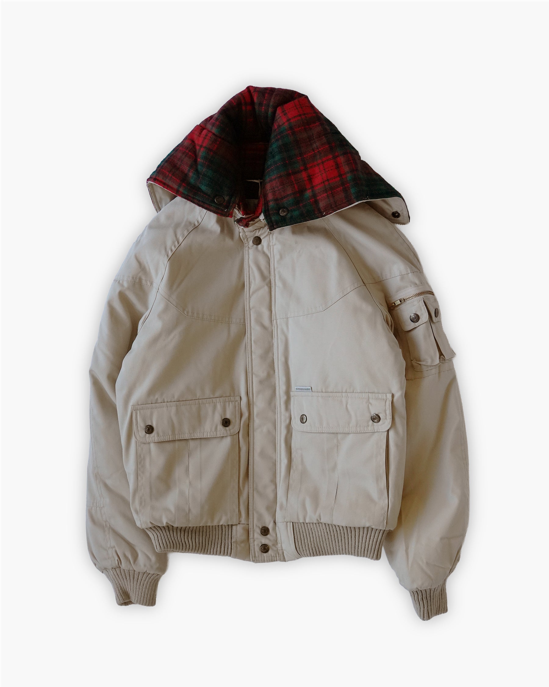Hooded Blouson Jacket