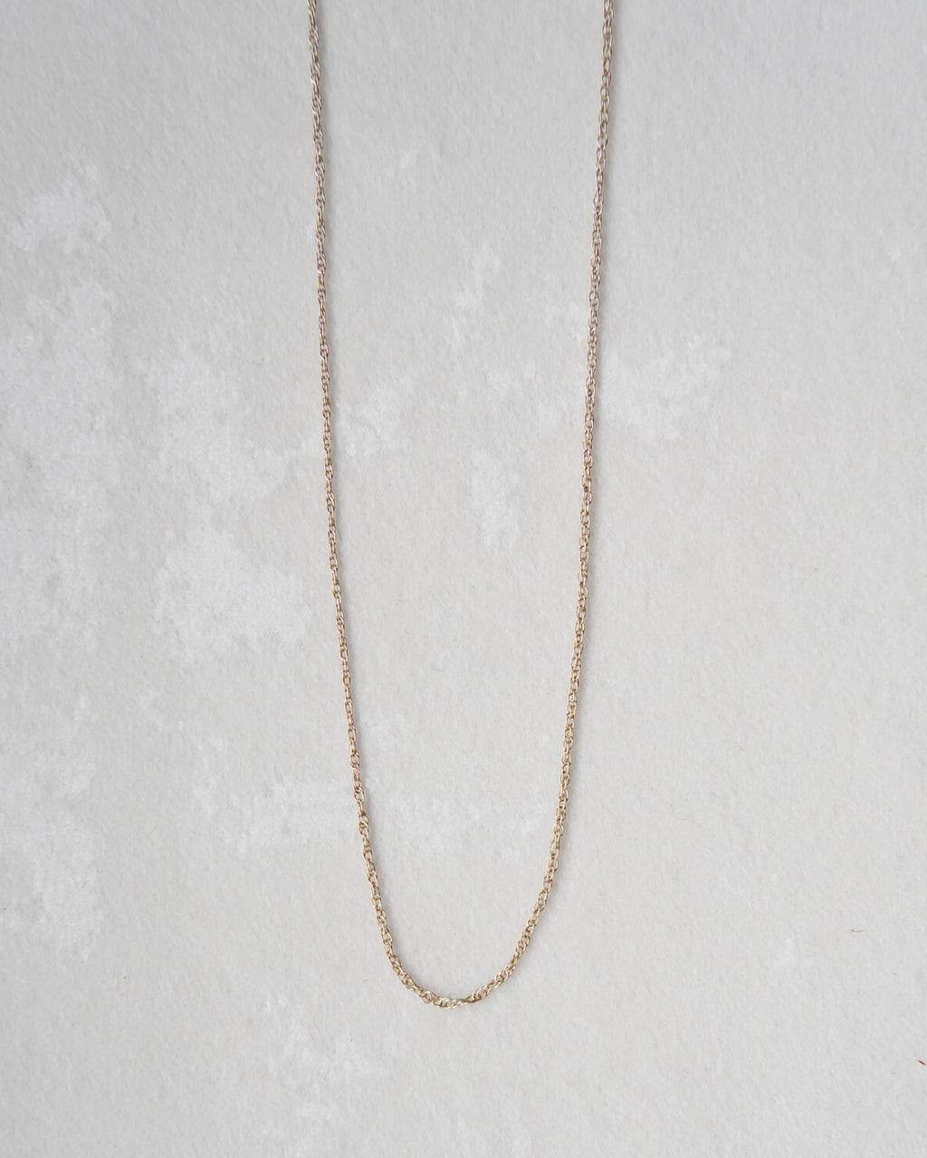 14K Gold Fine Cable Chain Necklace (GDN-26032)