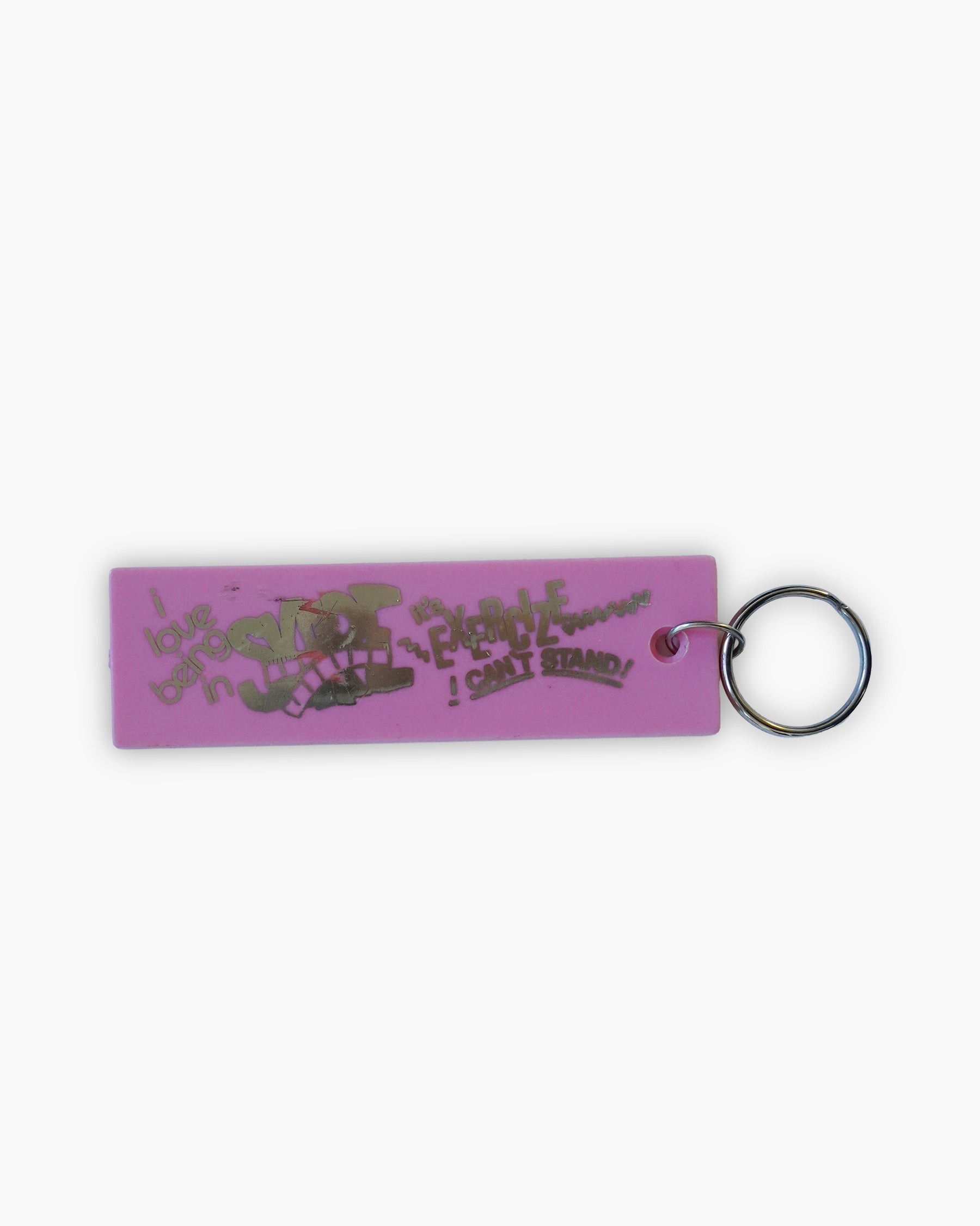 70s Plate Key Chain