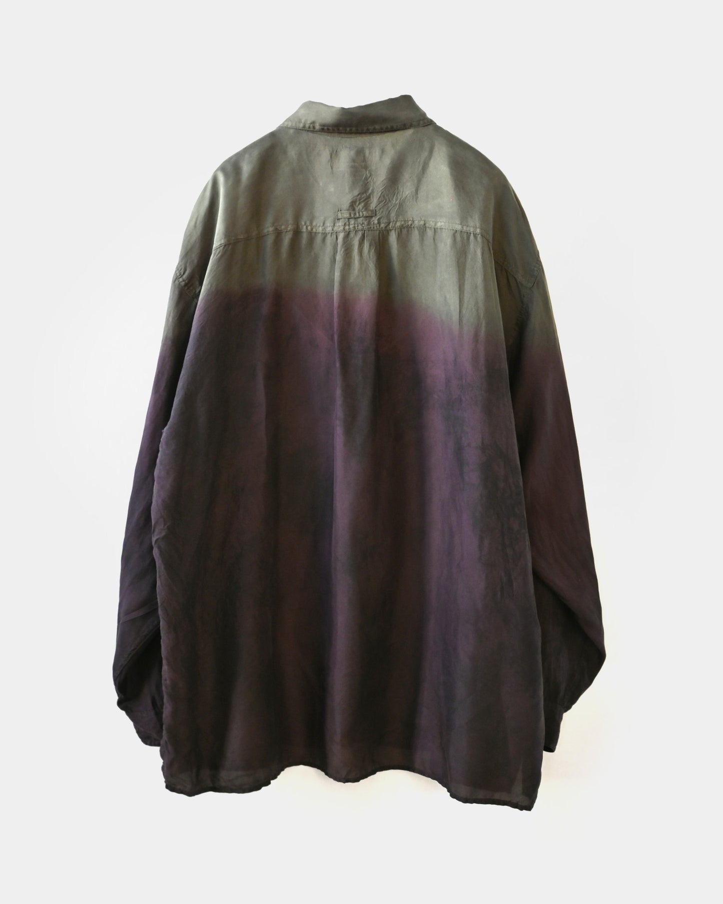 404irregular - Over-dyed Silk Shirt