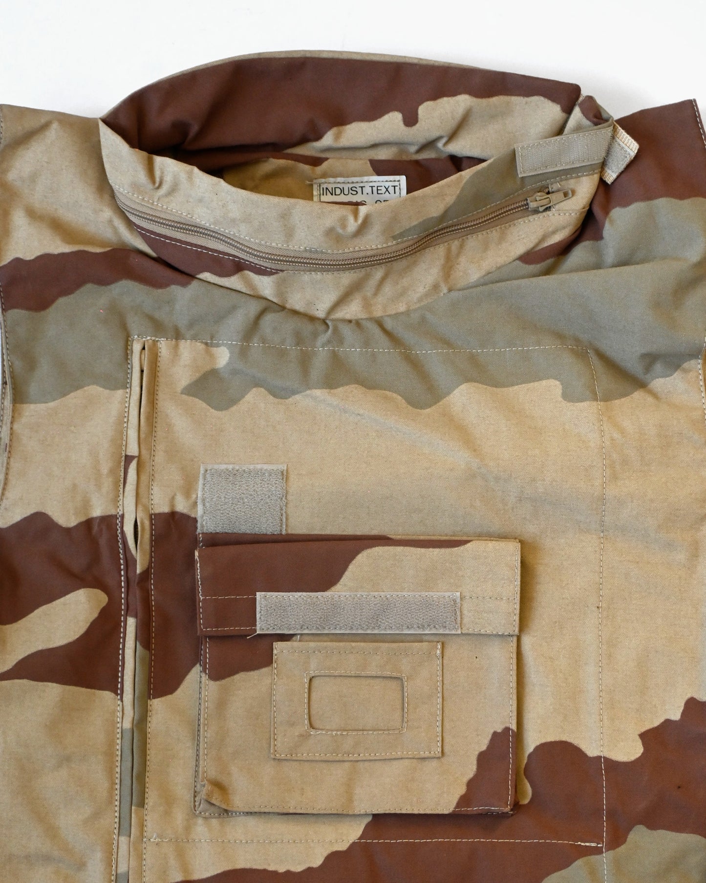 French Camo Vest - Beige