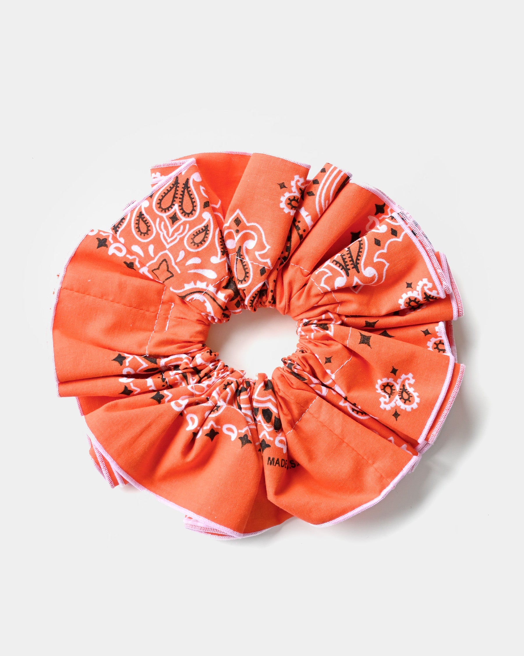 [IKUHO x 404] Hand Made Chouchou - Orange