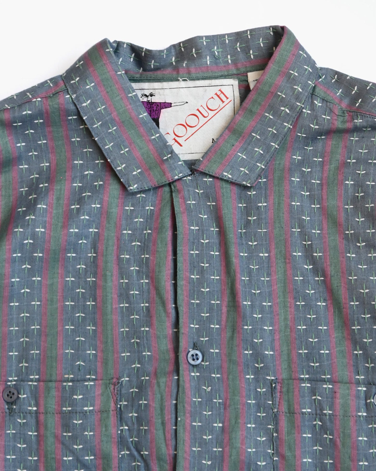 "GOOUCH" Embroidered Shirt