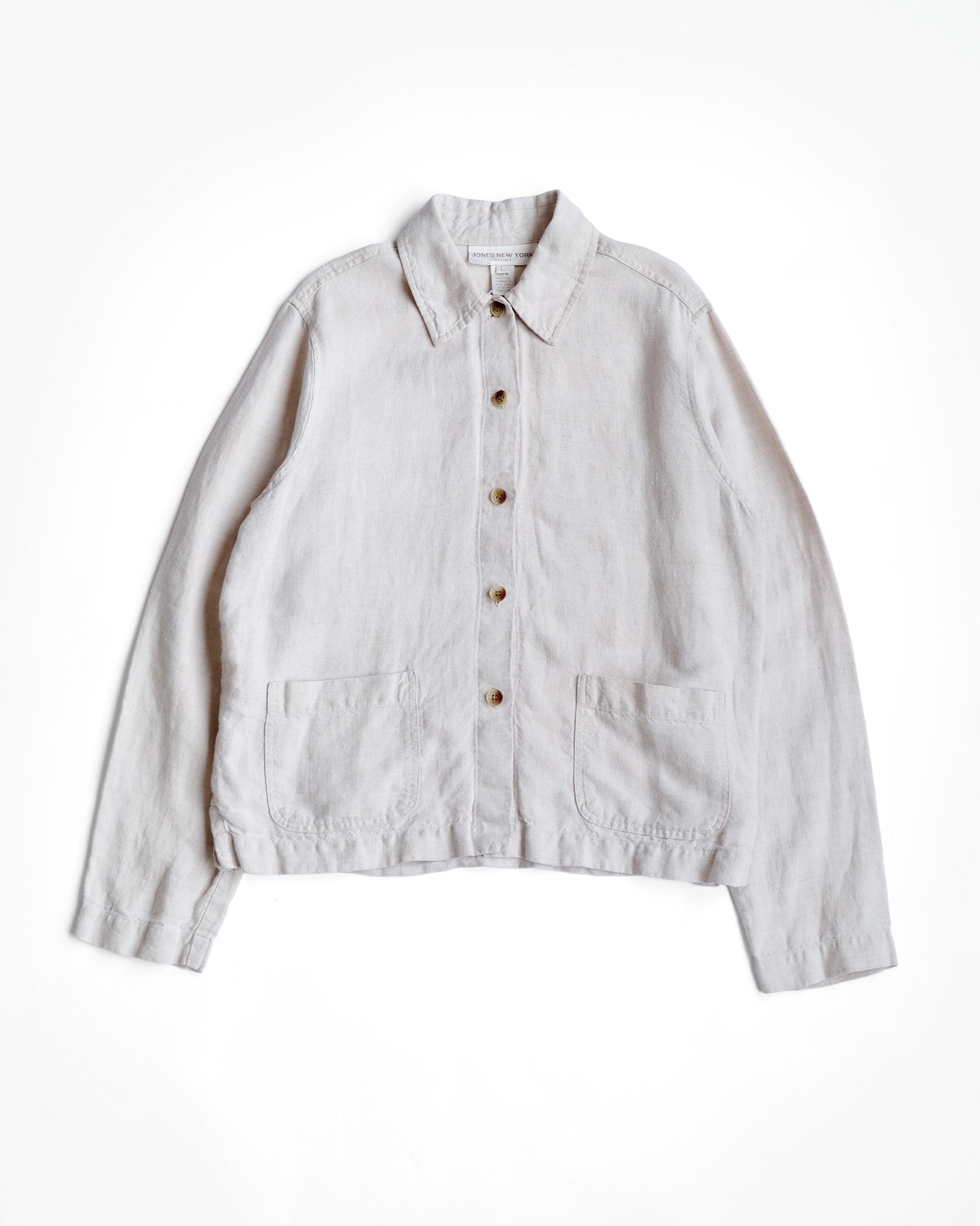 100% Linen Shirt Jacket