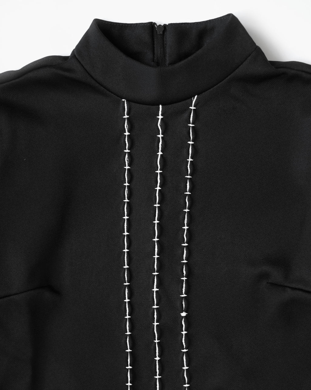 1970's Mock-Neck Long-Sleeve Top