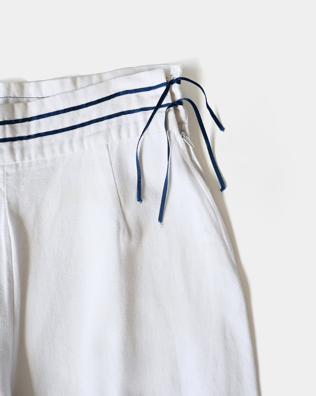 White Flare Pants