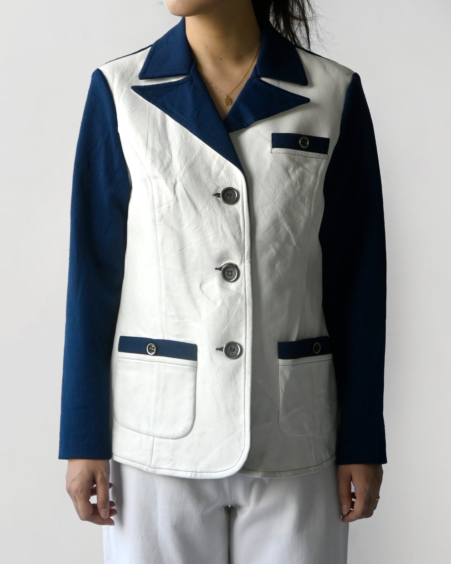 60's Navy x White Jacket