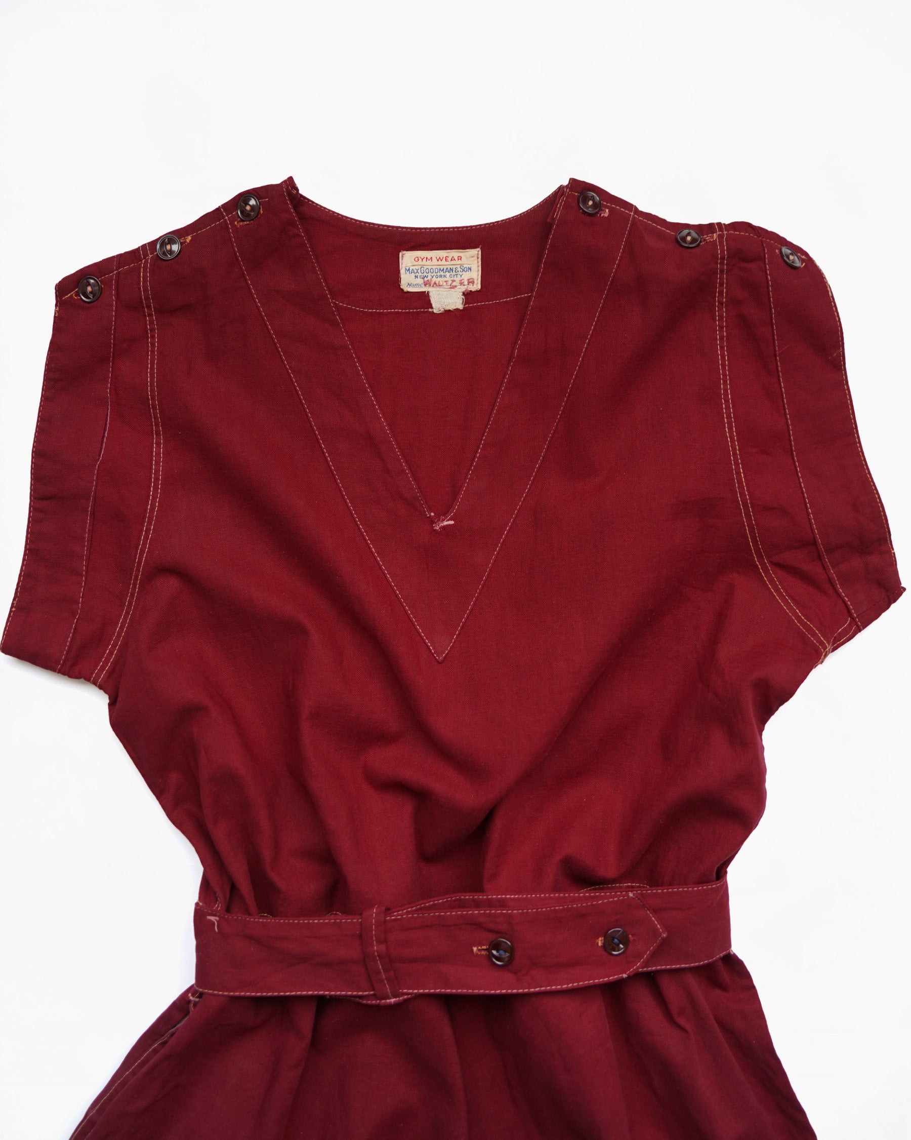Sleeveless Cotton Jumpsuit