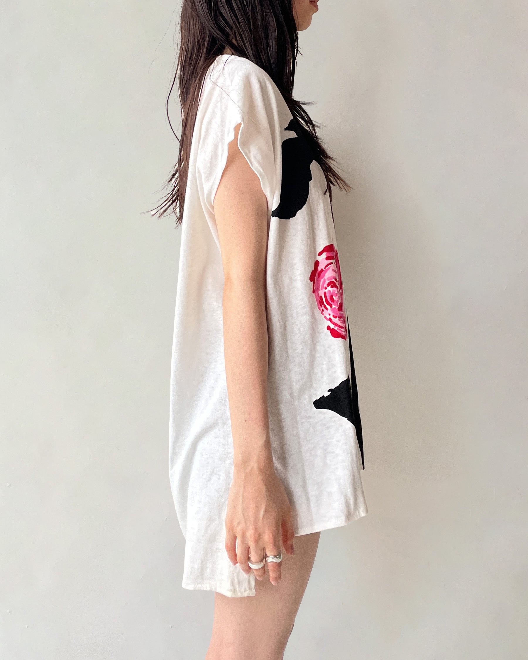 Over Sized Printed Tee