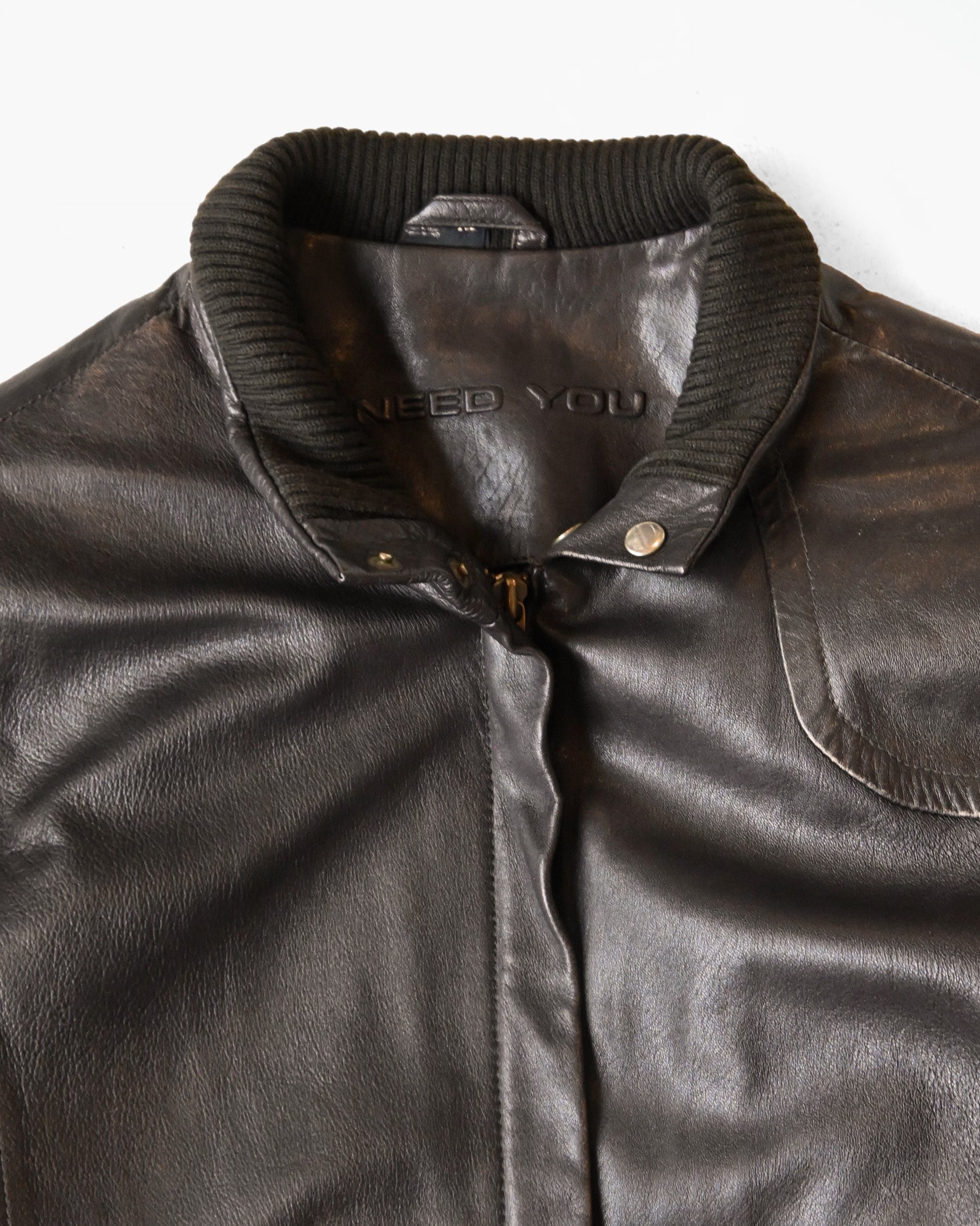 90's Leather Jacket