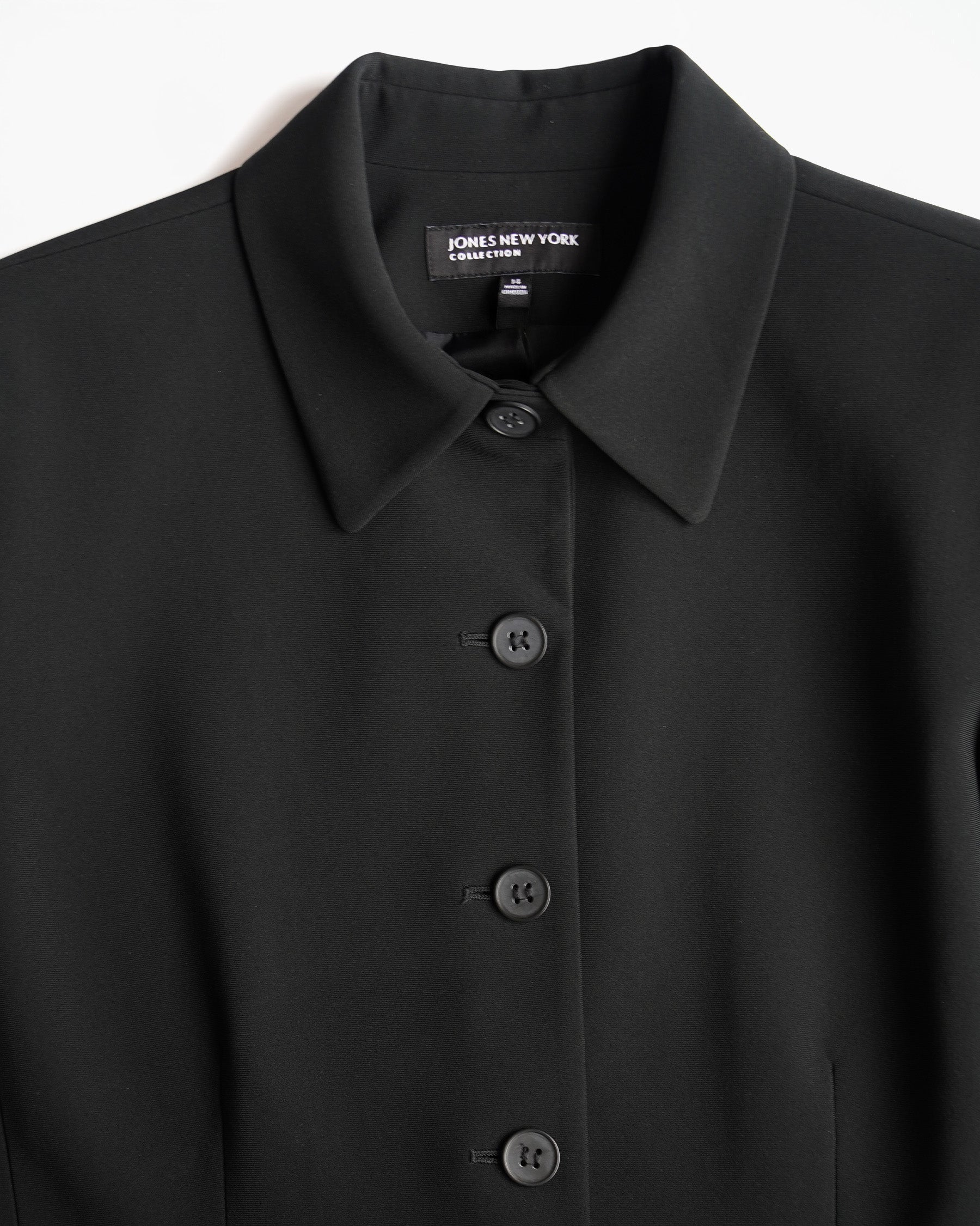 Black Button-Up Jacket