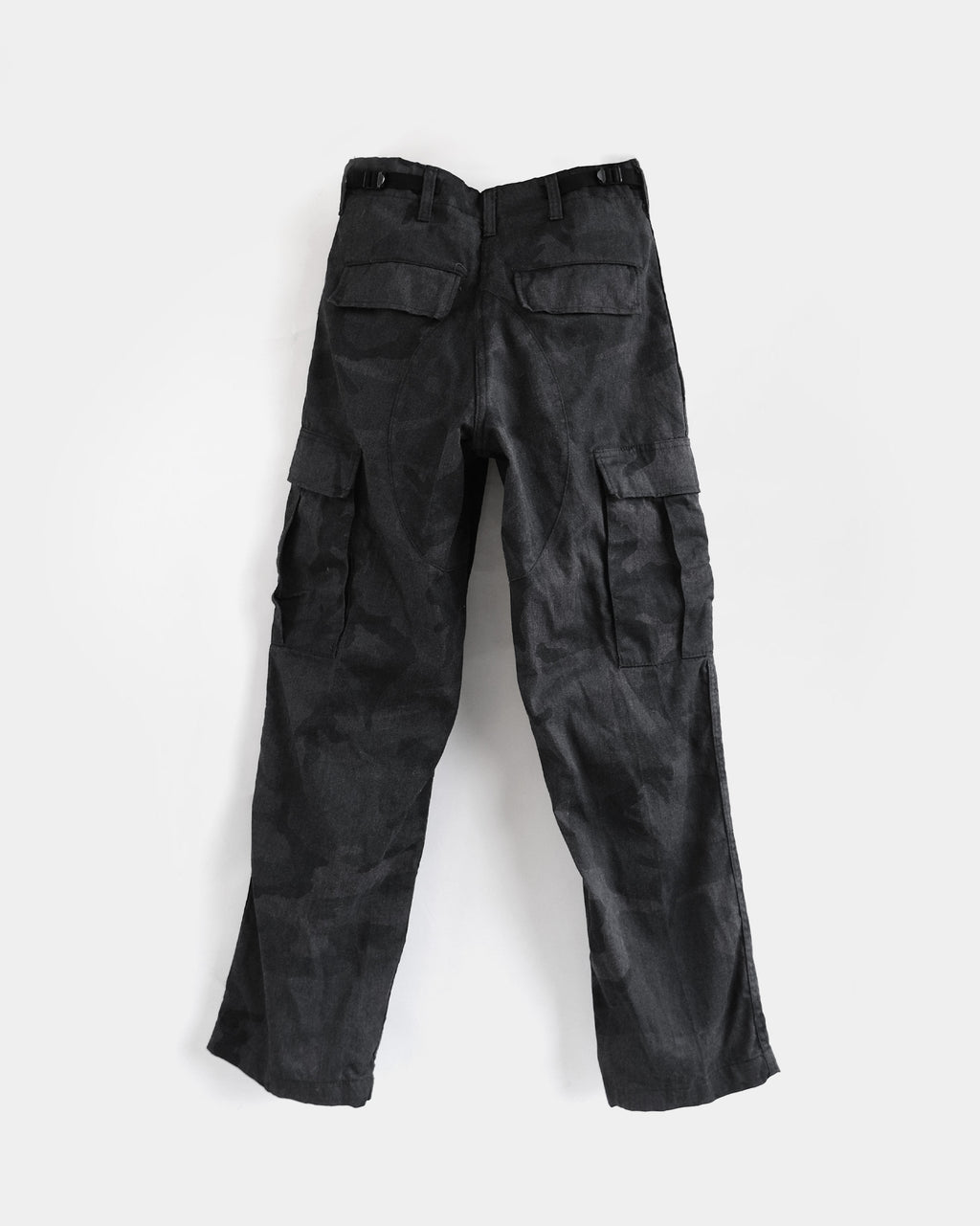 Over-Dyed Cotton x Poly 6 Pockets Pants Camo