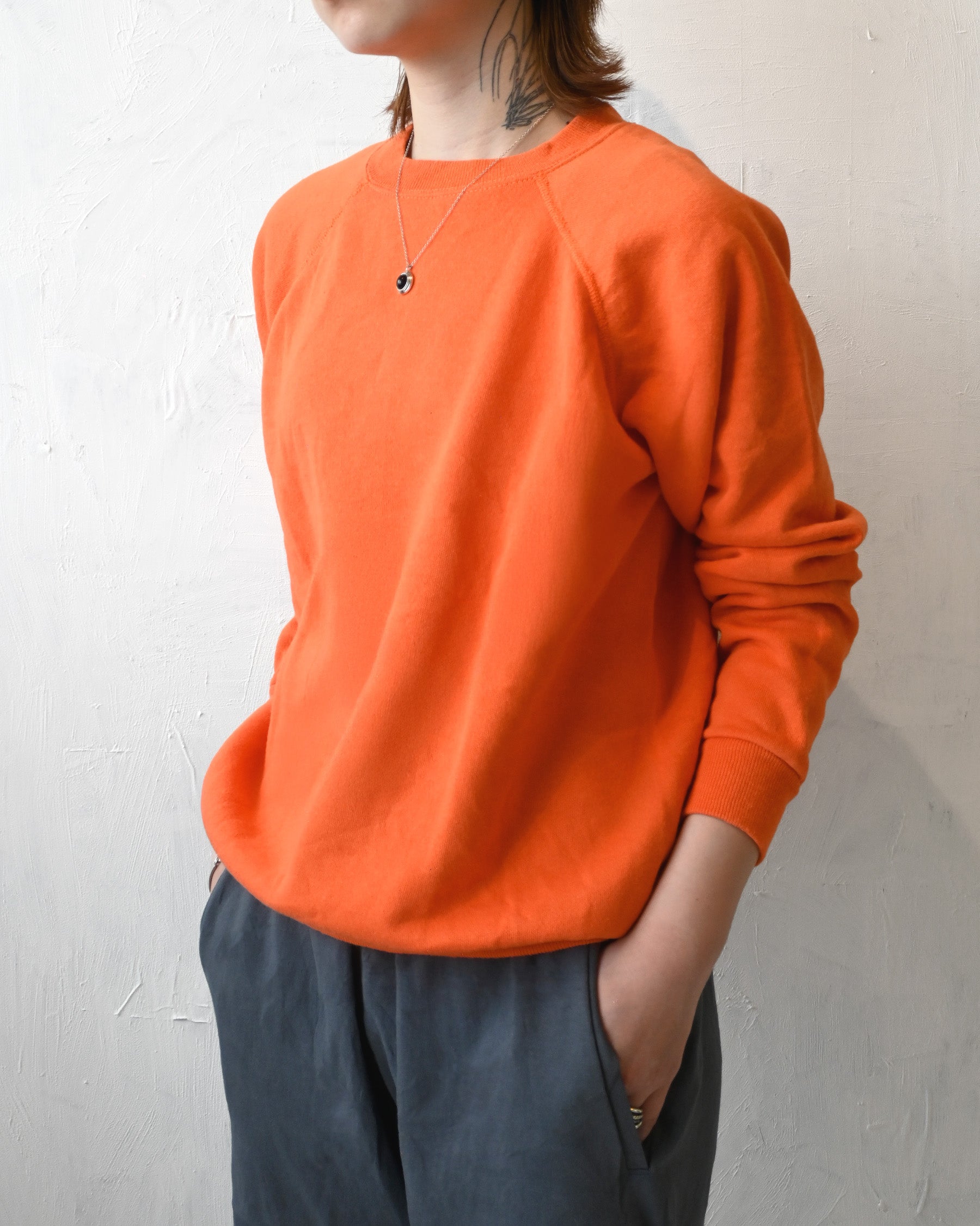 Plain Sweatshirt Made in USA