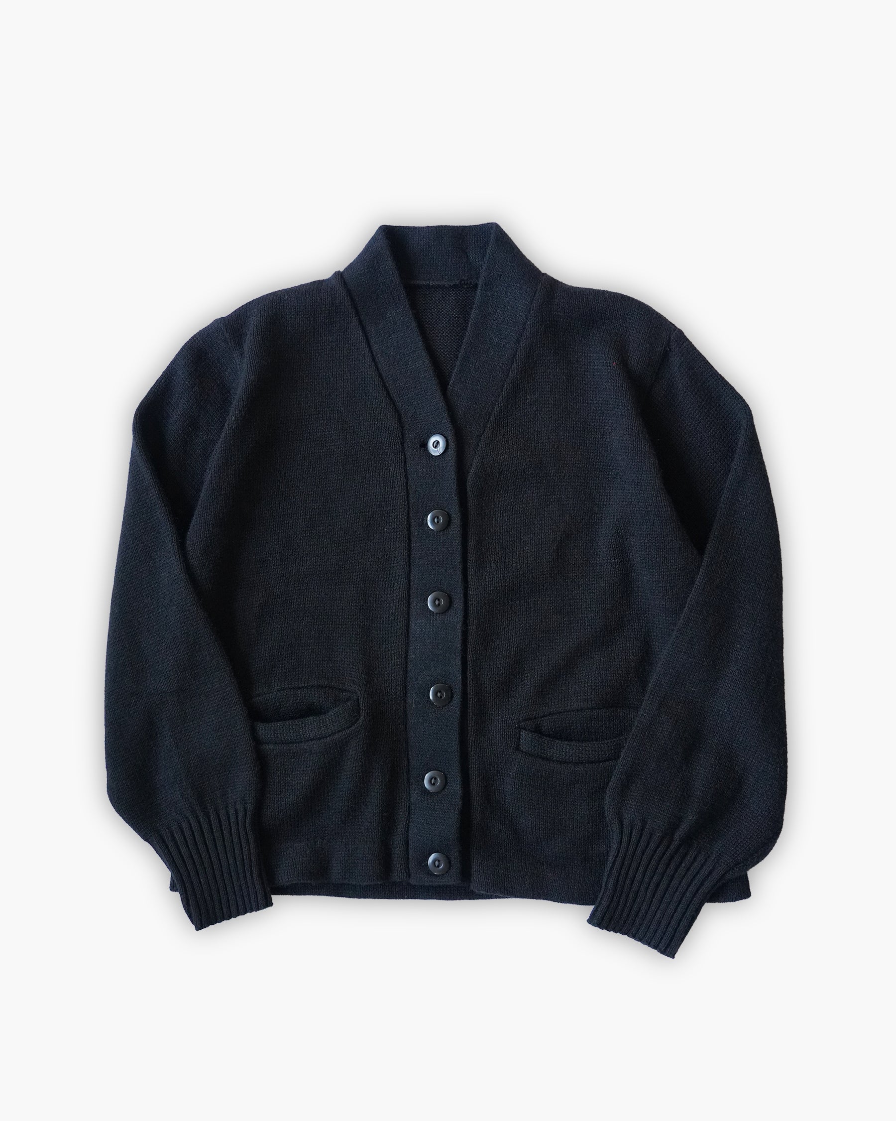 Classic Ribbed Knit Cardigan