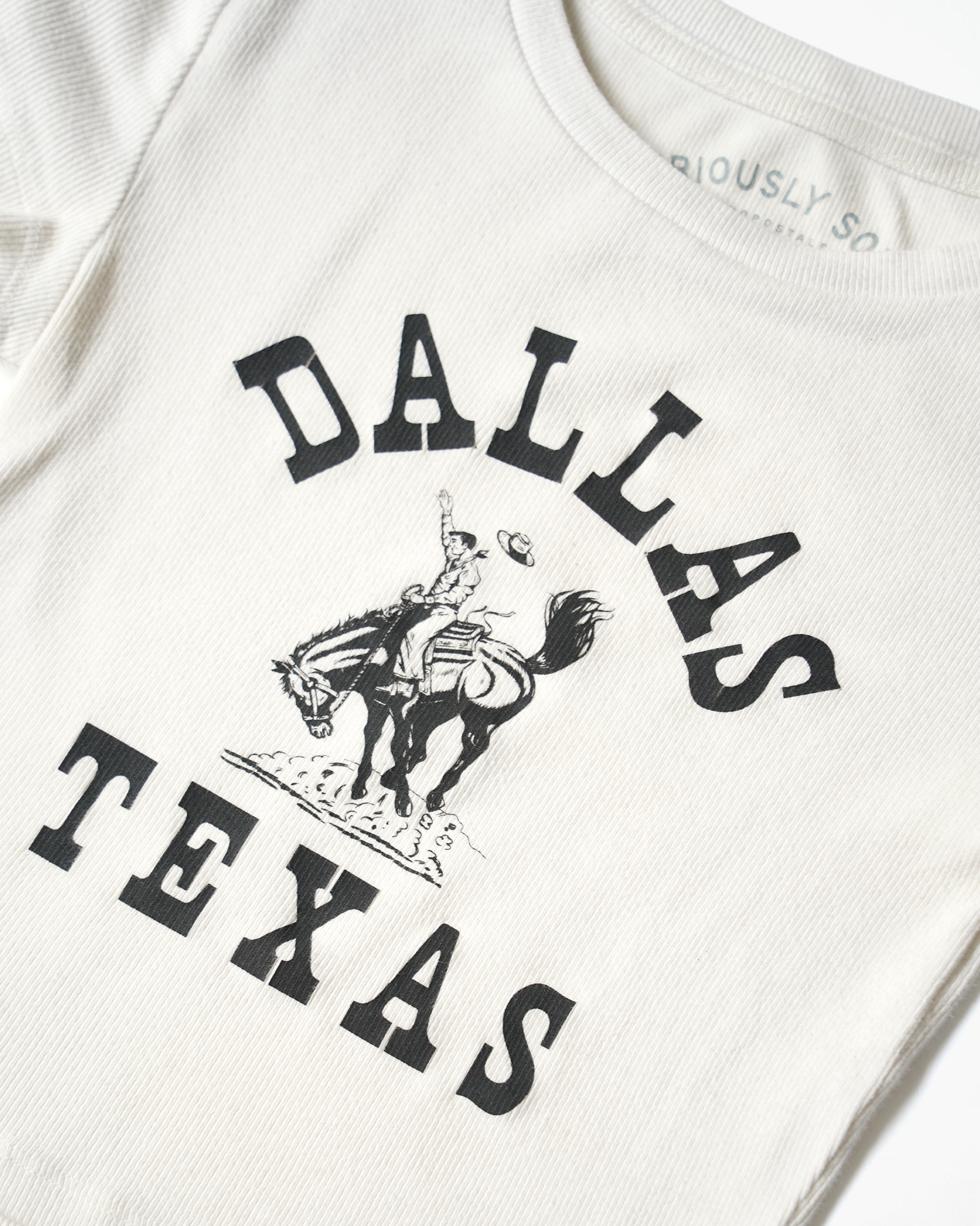 Printed Mini Rib T-Shirt