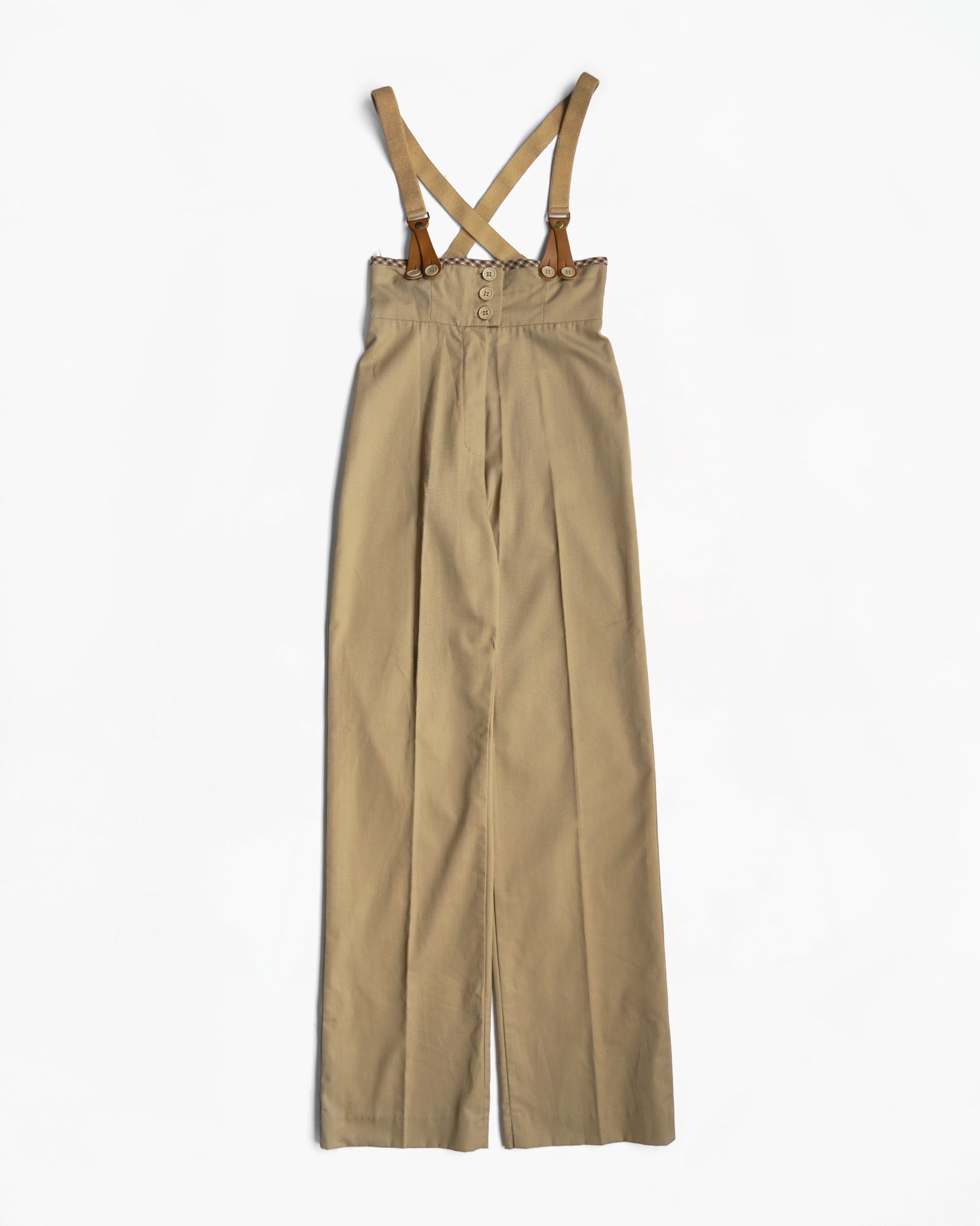 1980's Suspender Pants & Vest Set
