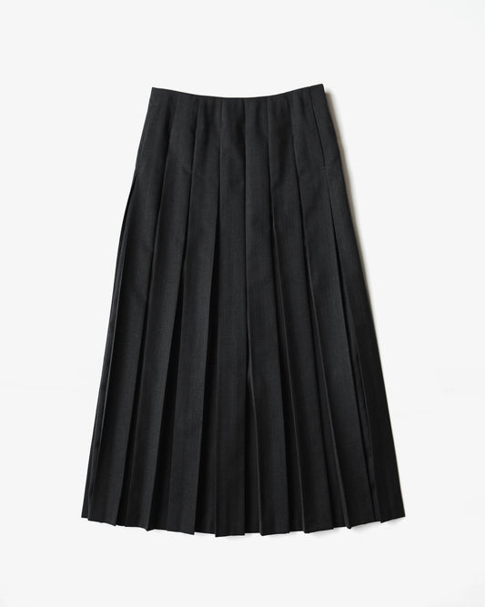 Angels Factory Pleated Skirt by 404 - Black