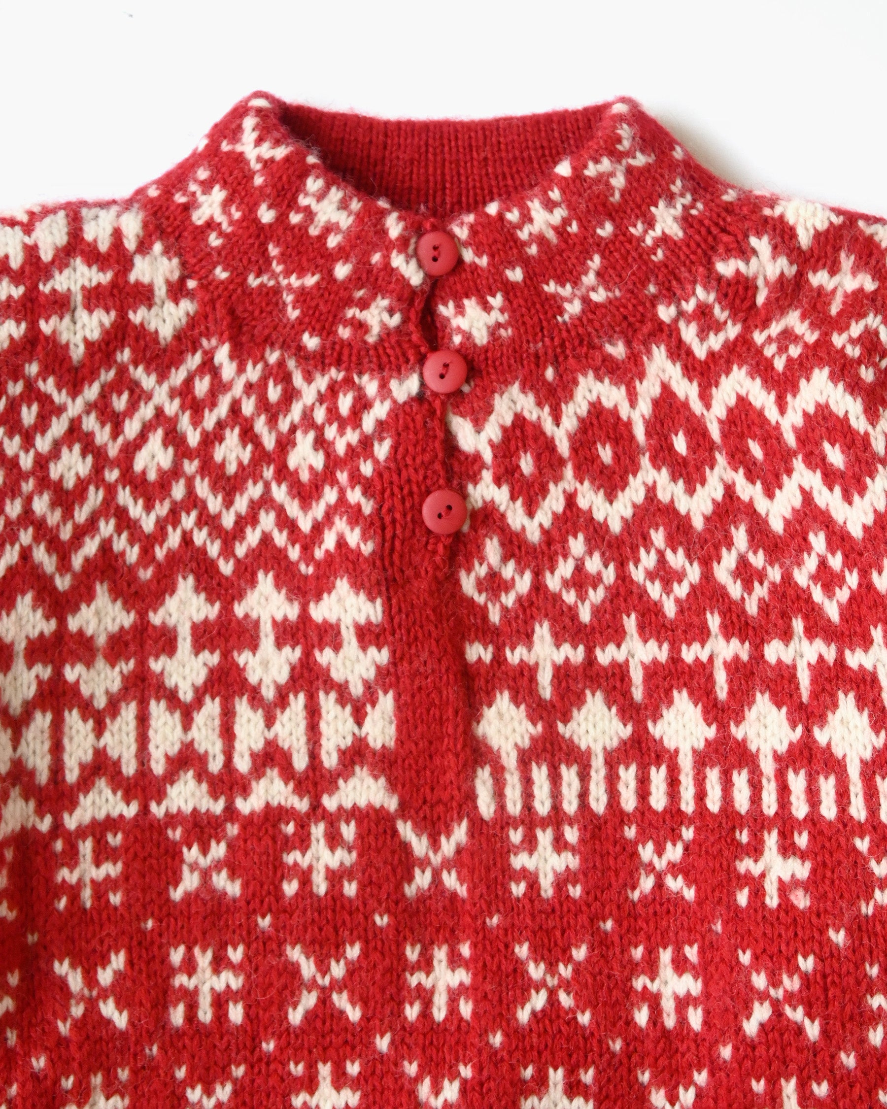 1990's "L.L.Bean" Wool Knit Pullover