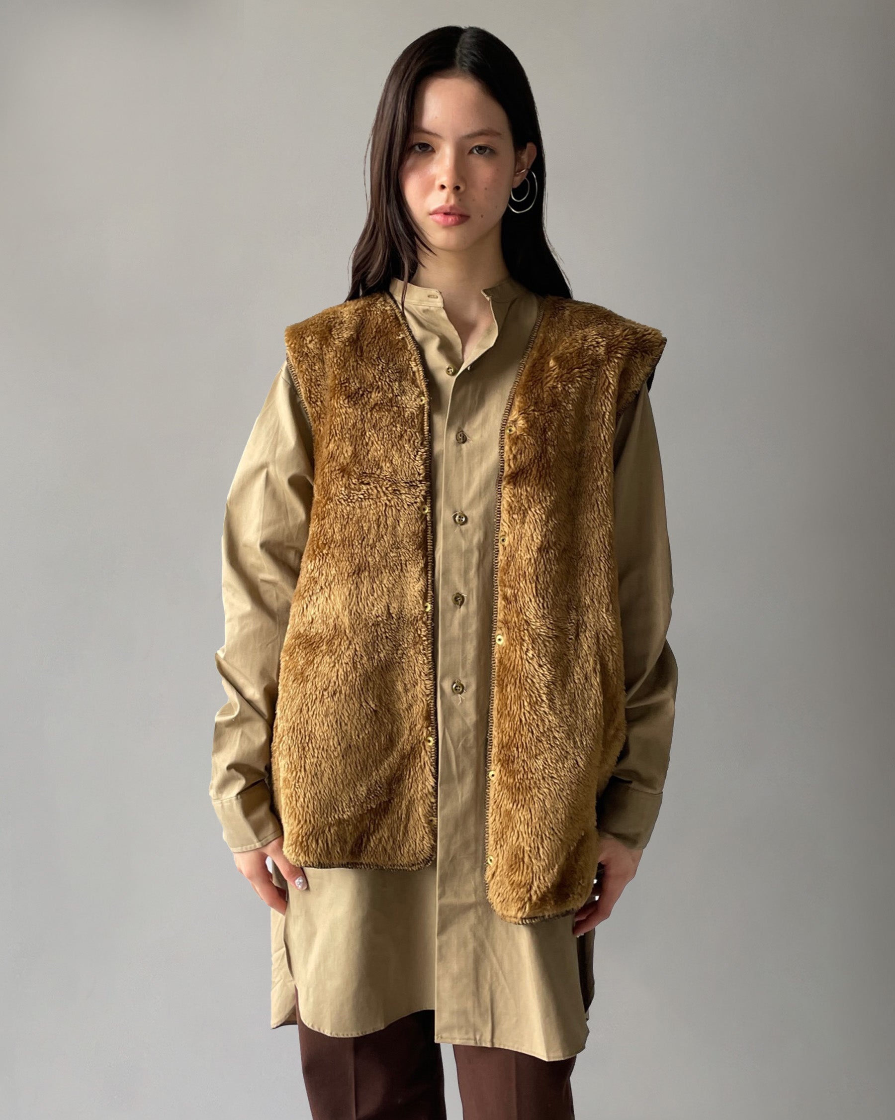 Barbour Faux Fur Vest Made in UK