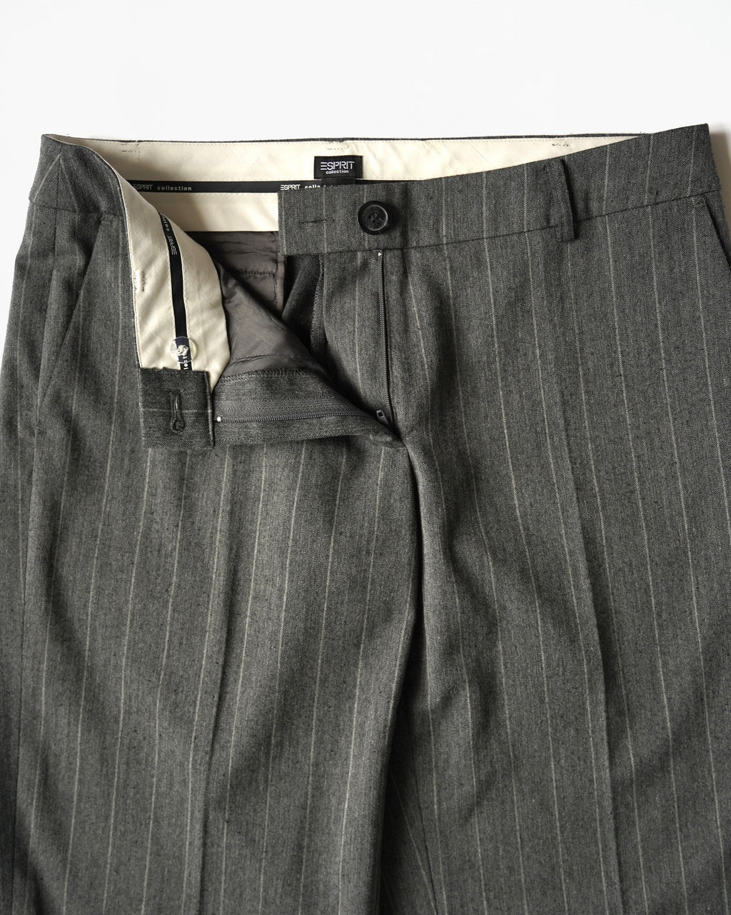 Low-rise Pinstriped Trousers
