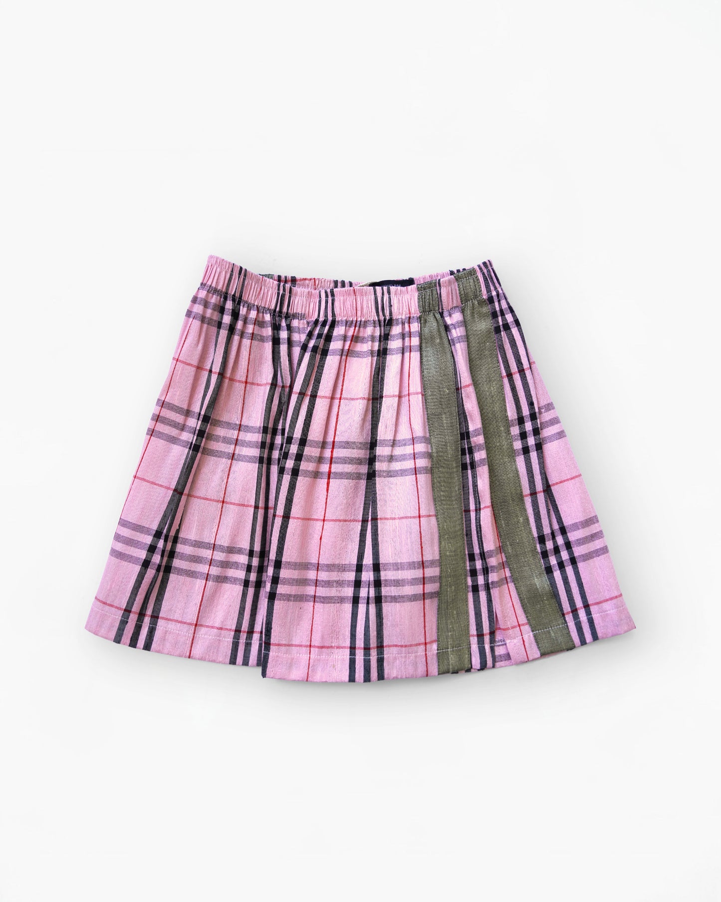 Handwoven Raw Thai Silk Unisex Contrast Shorts