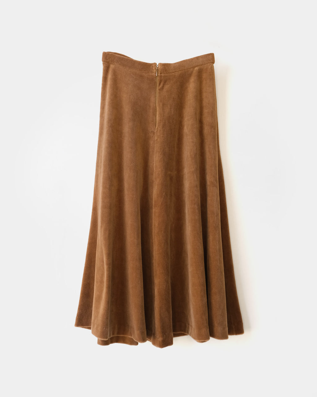 Velour Skirt - Brown