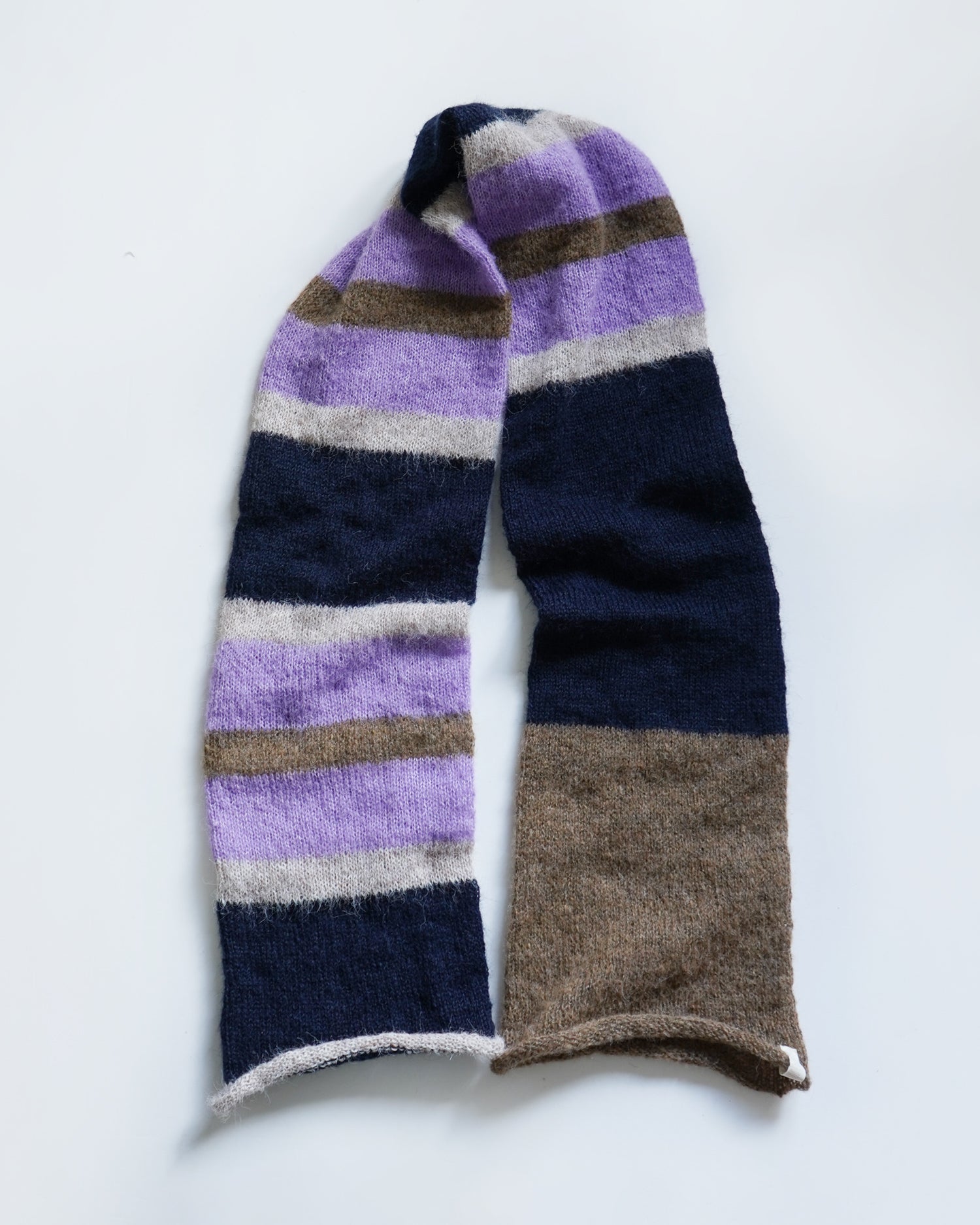 Alpaca Blend Handmade Scarf 02