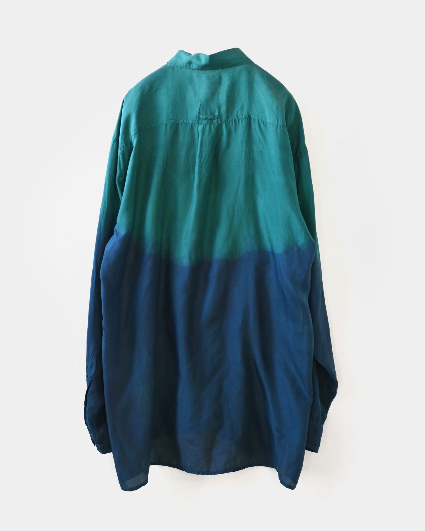 404irregular - Over-dyed Silk Shirt