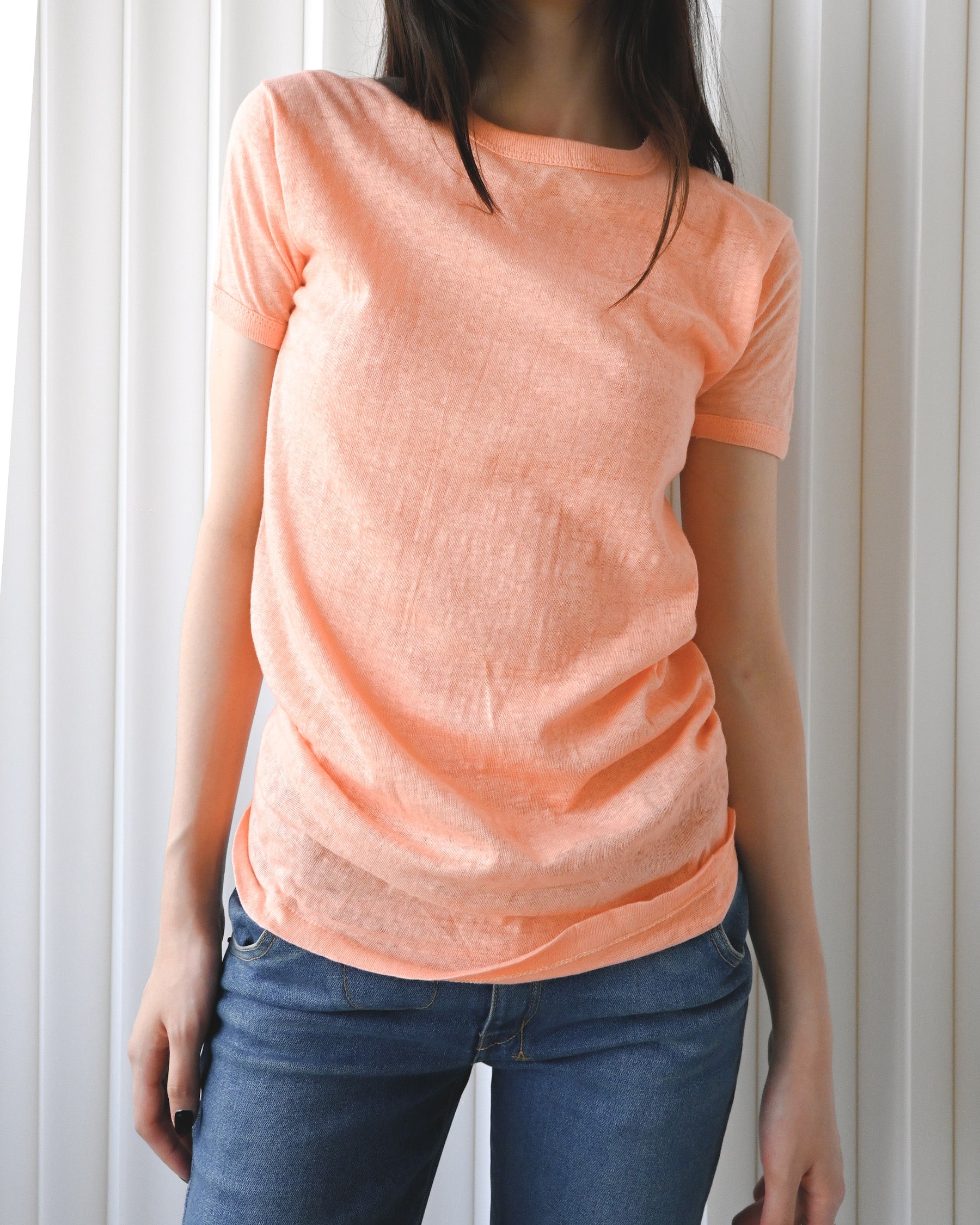 Pale Color T-shirt - Orange