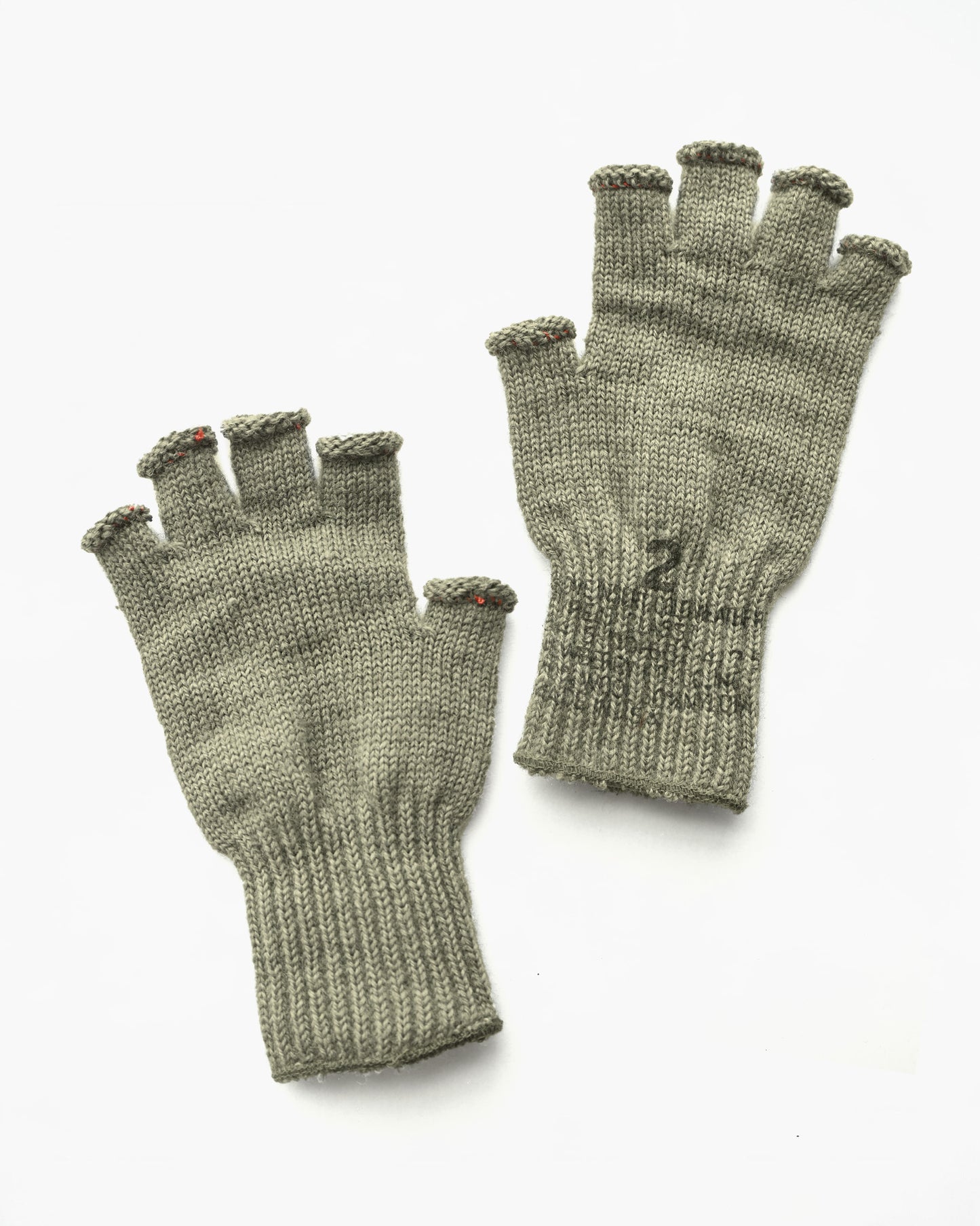 [irregular] Fingerless Wool Groves - Foliage