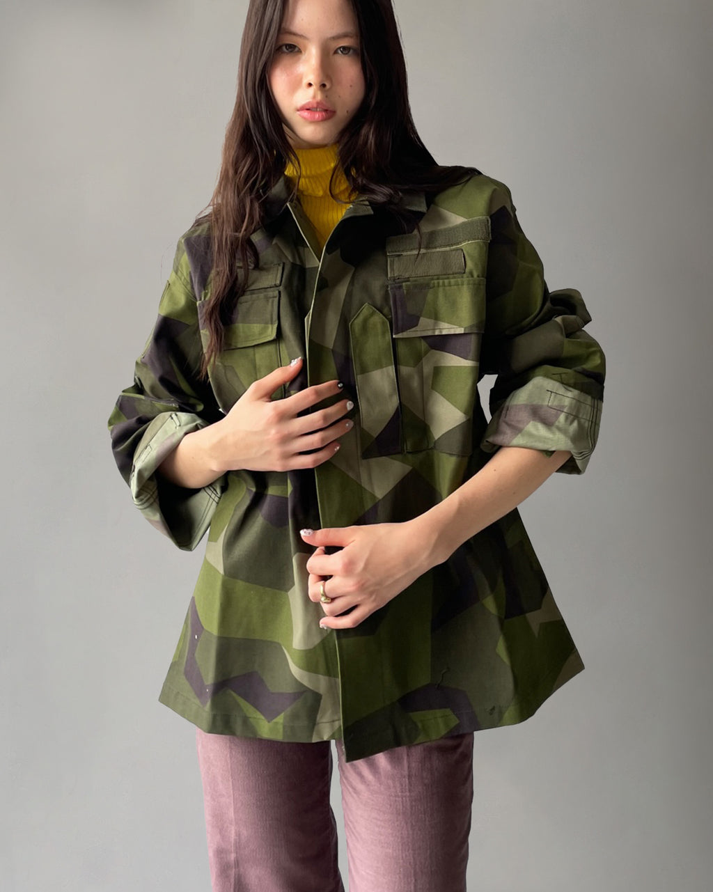 Swedish M90 Splinter Camo Shirt Jacket
