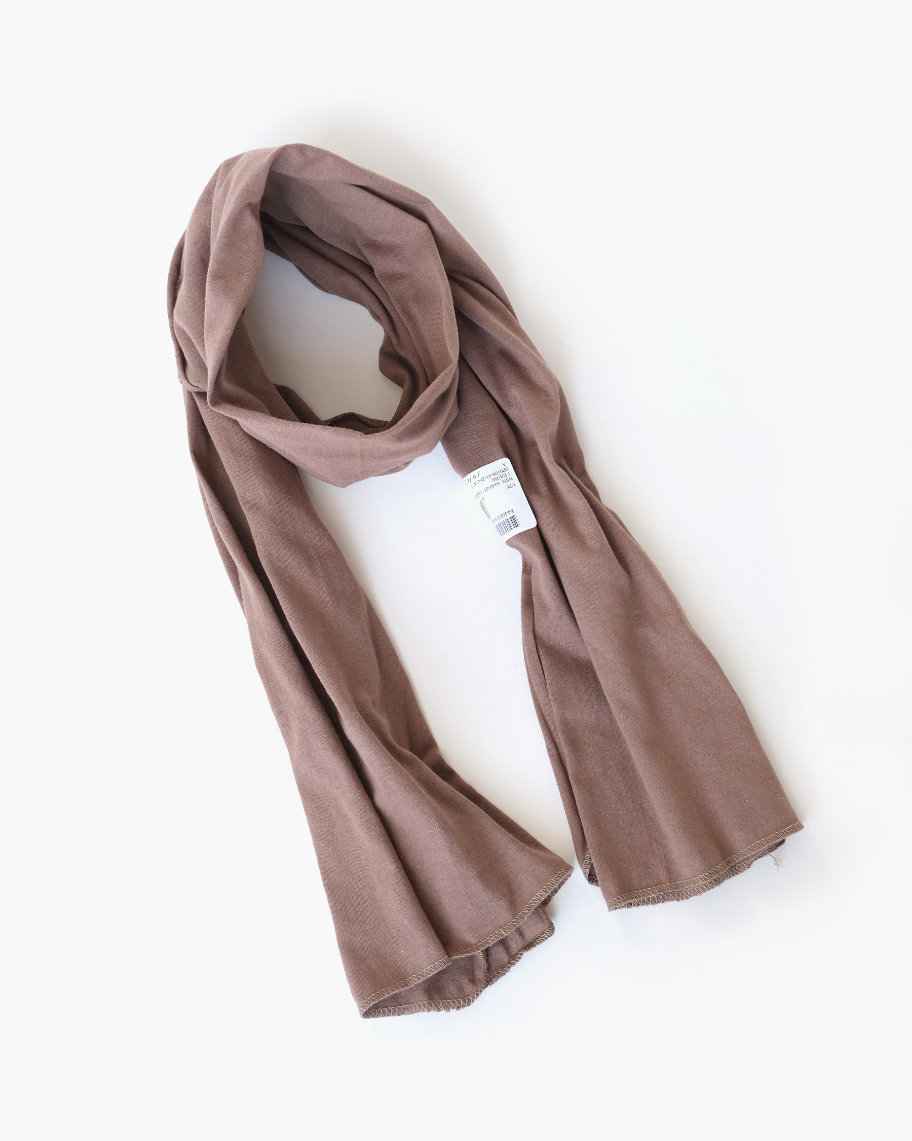 USA Brown Cotton Scarf