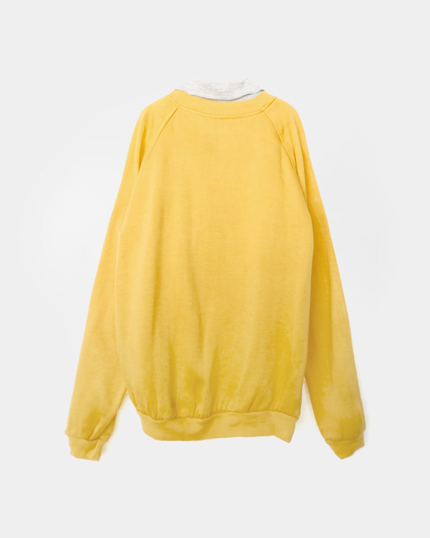 80's Acrylic Sweatshirt - Yellow