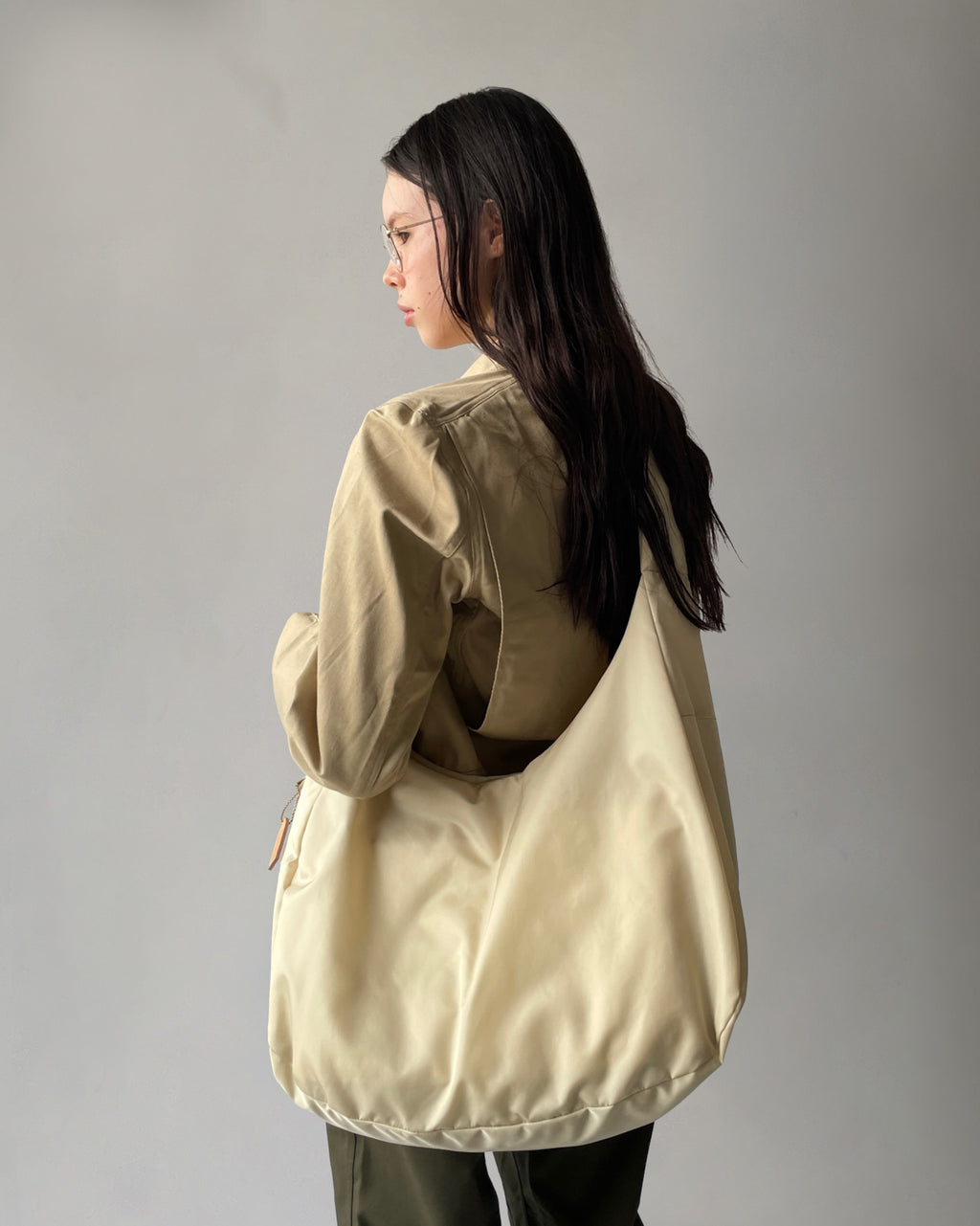 404 Padding Crossbody Bag - Ivory