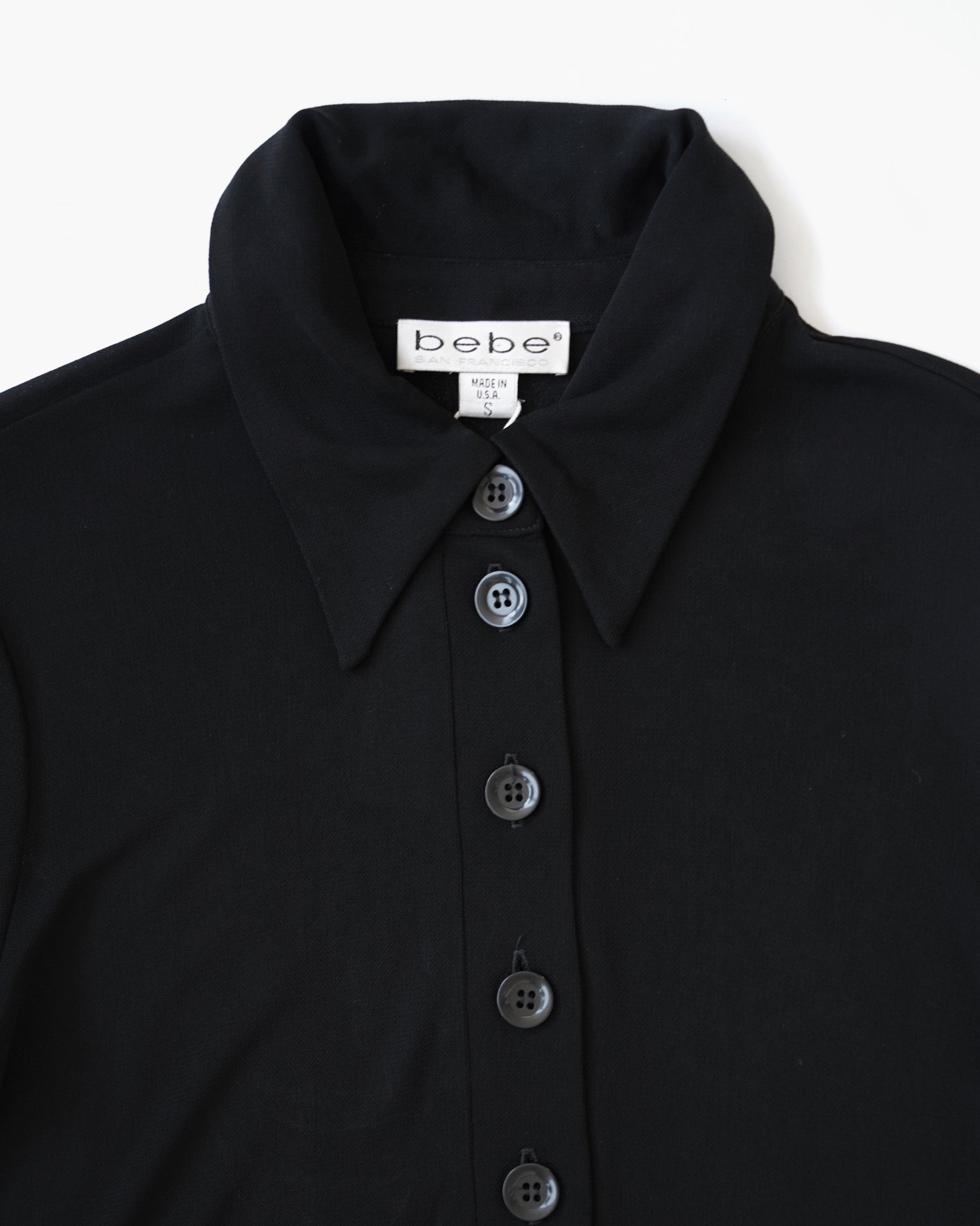 Stretch Jersey Polo Shirt with Front Button – Made in USA