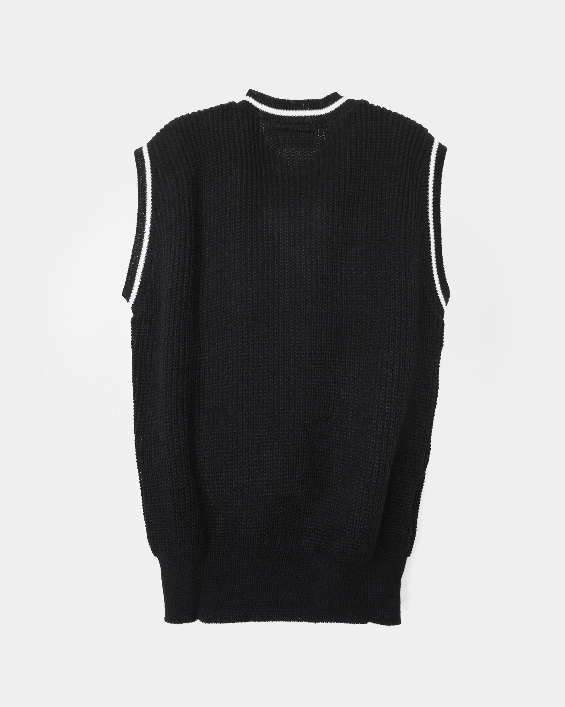 Acrylic Crew Neck Vest