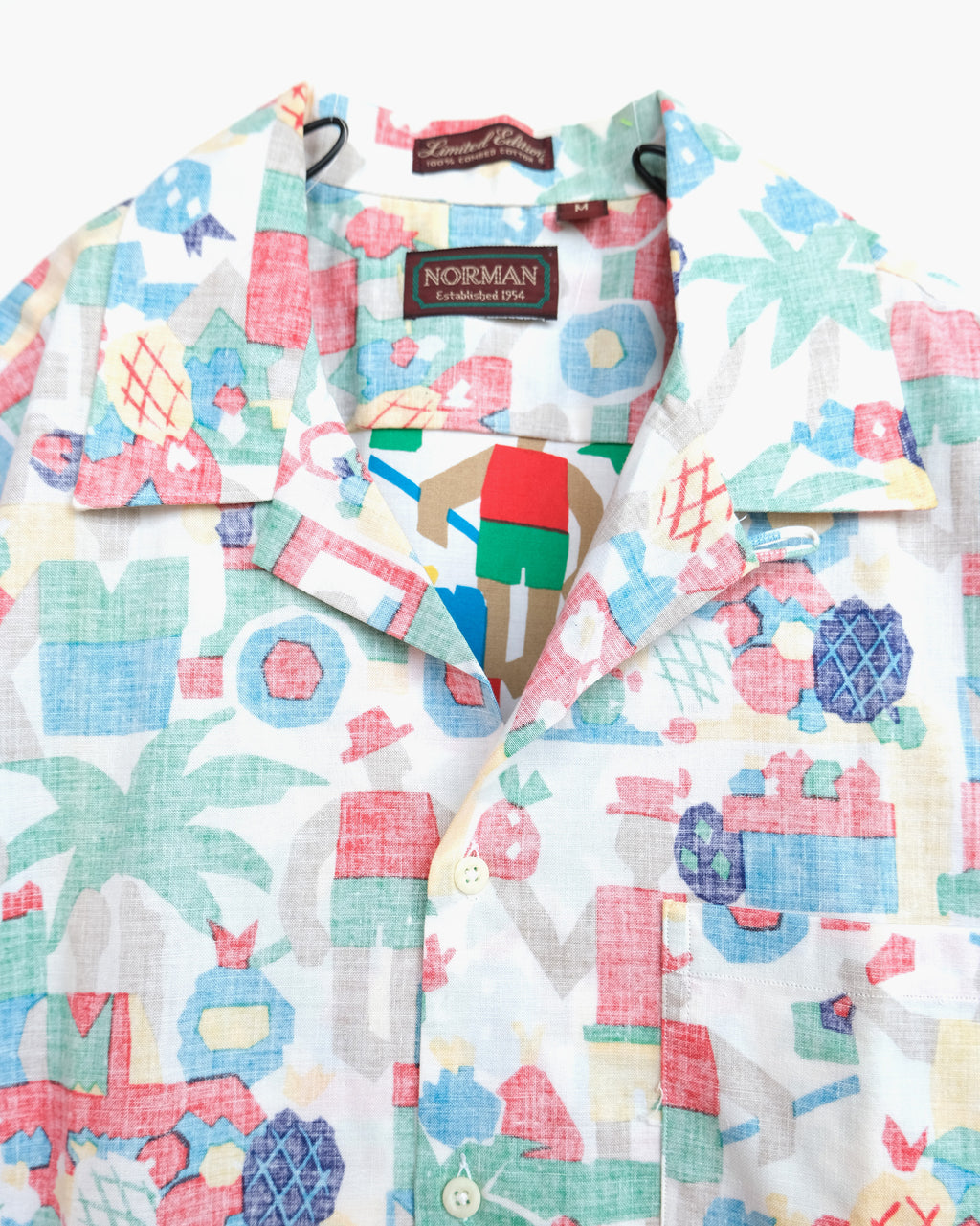 70's Patterned Cotton S/S Shirts