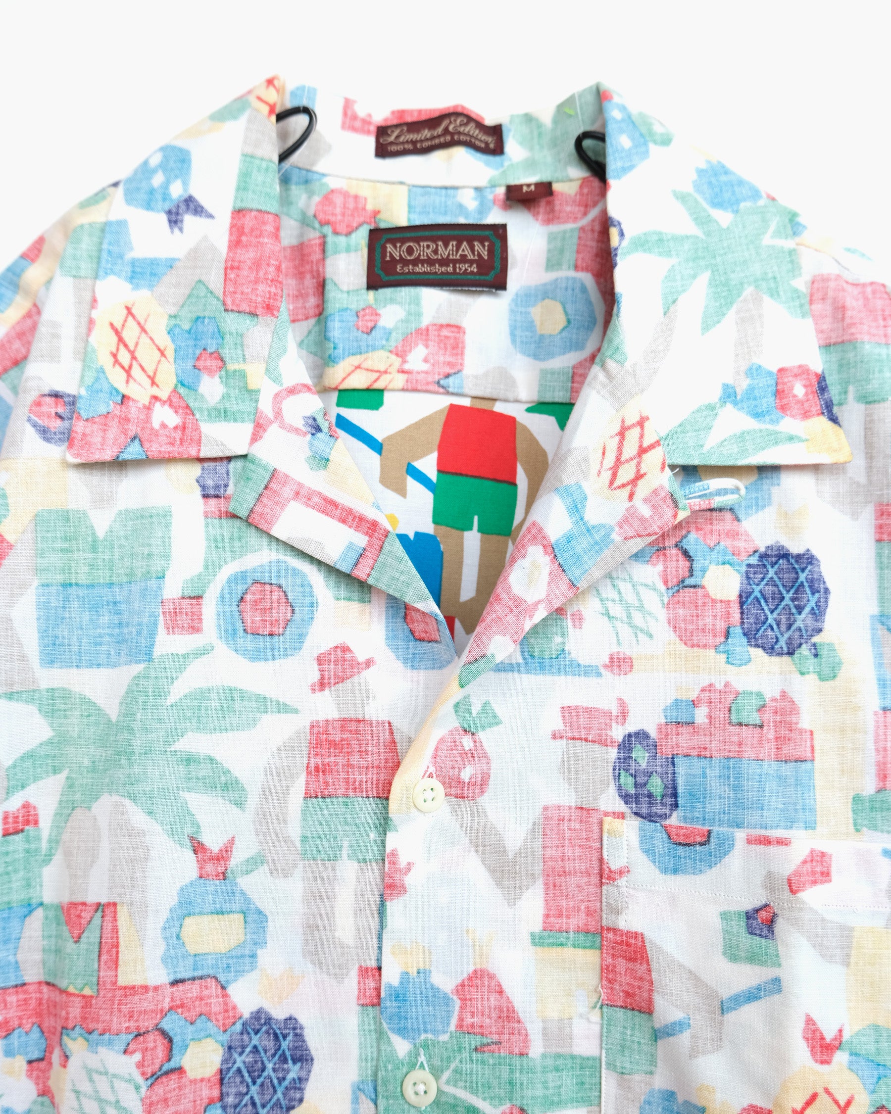 70's Patterned Cotton S/S Shirts
