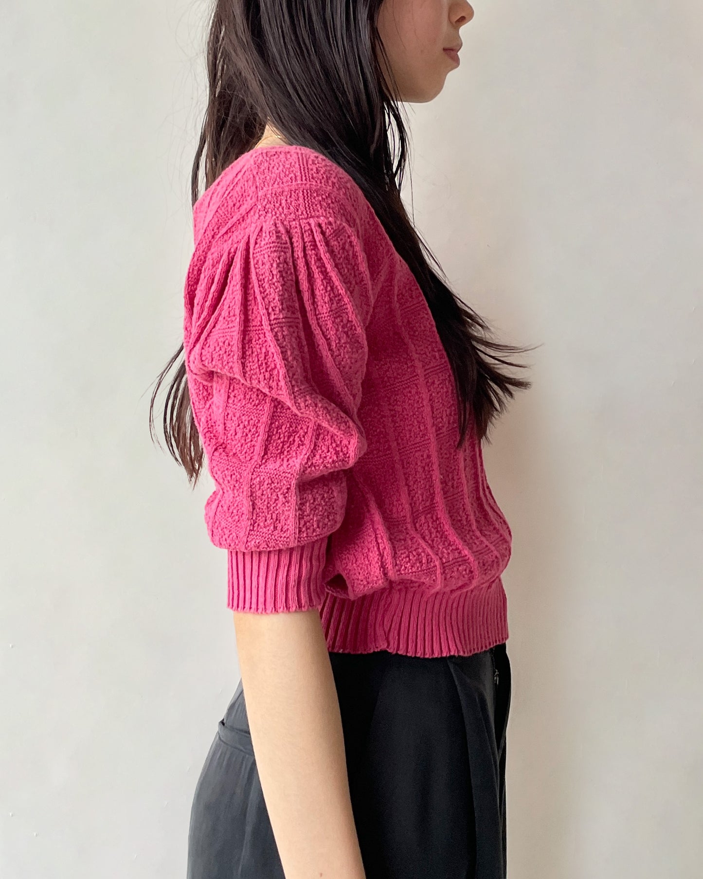 Cotton Sweater - Pink