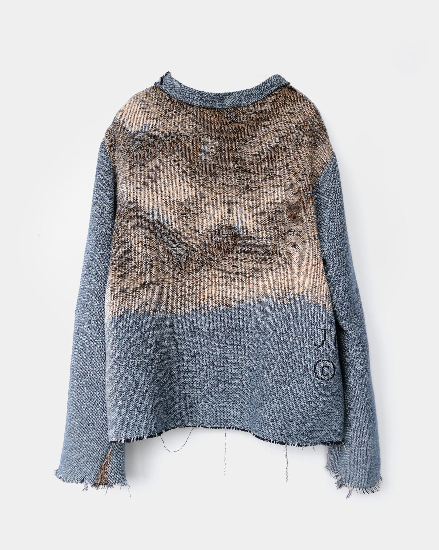 Animal Jacquard Sweatshirt