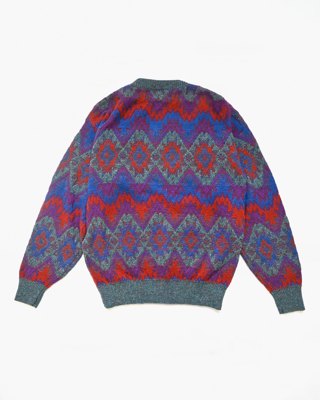 1980's Patterned Knit Sweater
