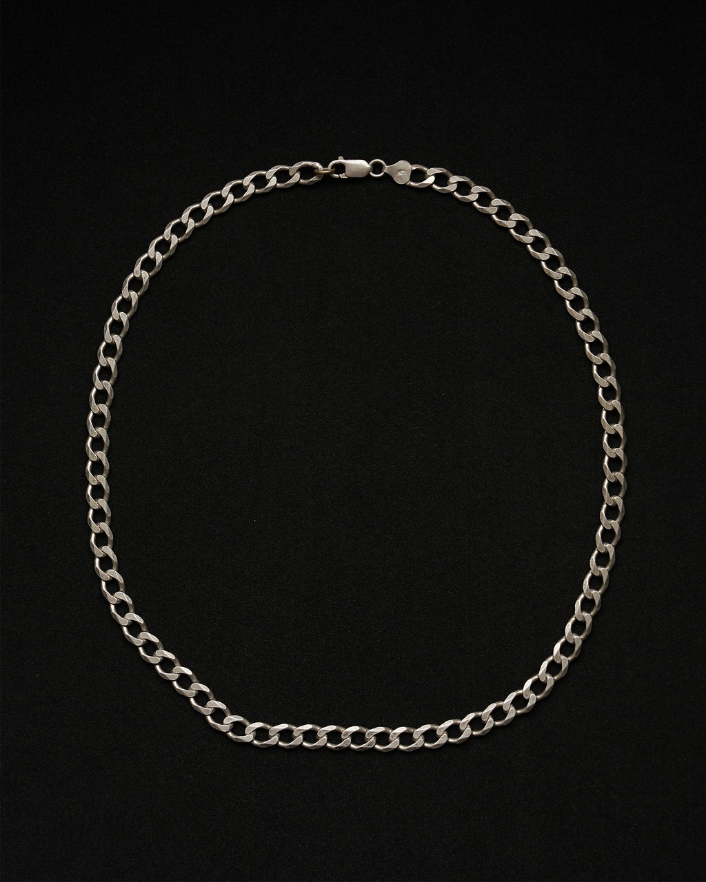 Silver 925 Curb Chain Necklace (SVNL26046-4)