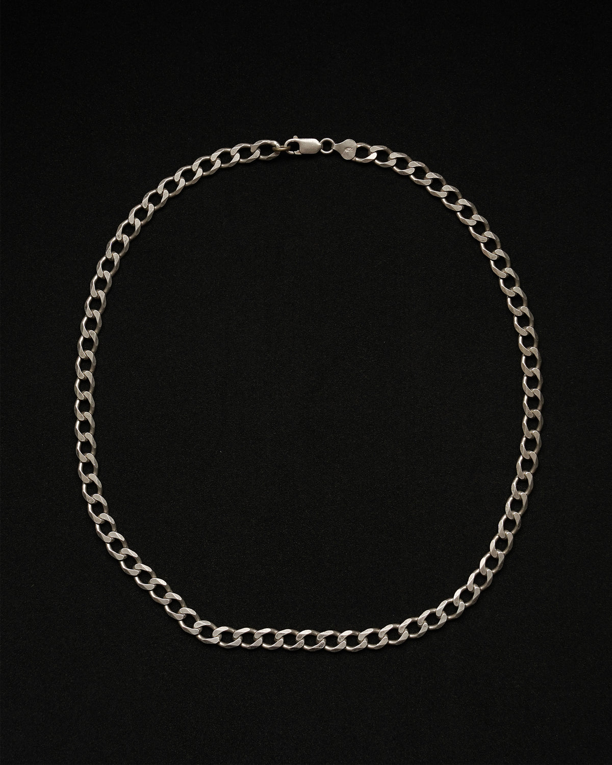 Silver 925 Curb Chain Necklace (SVNL26046-4)