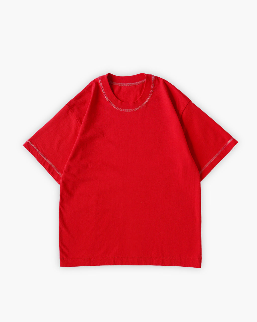 404 Stitched S/S Soft Tee - Red