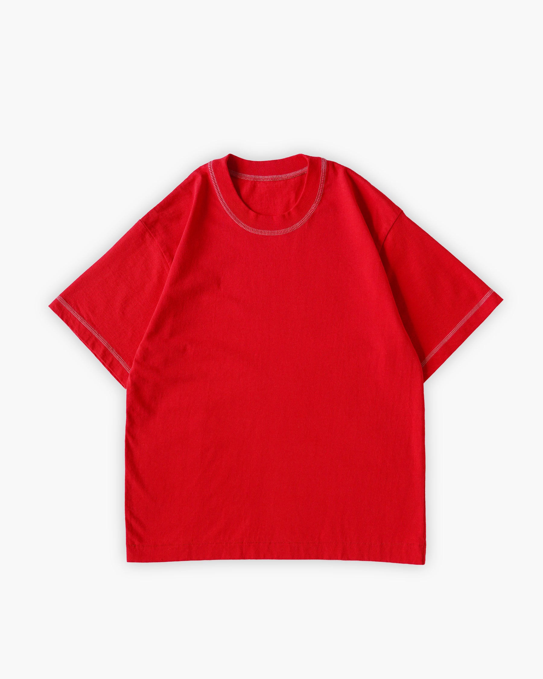 404 Stitched S/S Soft Tee - Red